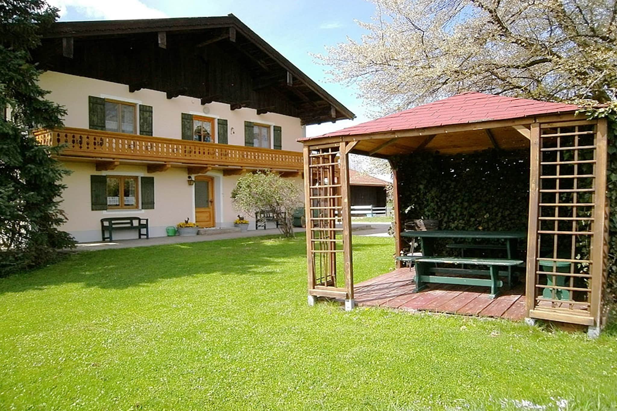 Im Bauernhaus-Terrassenbalkon