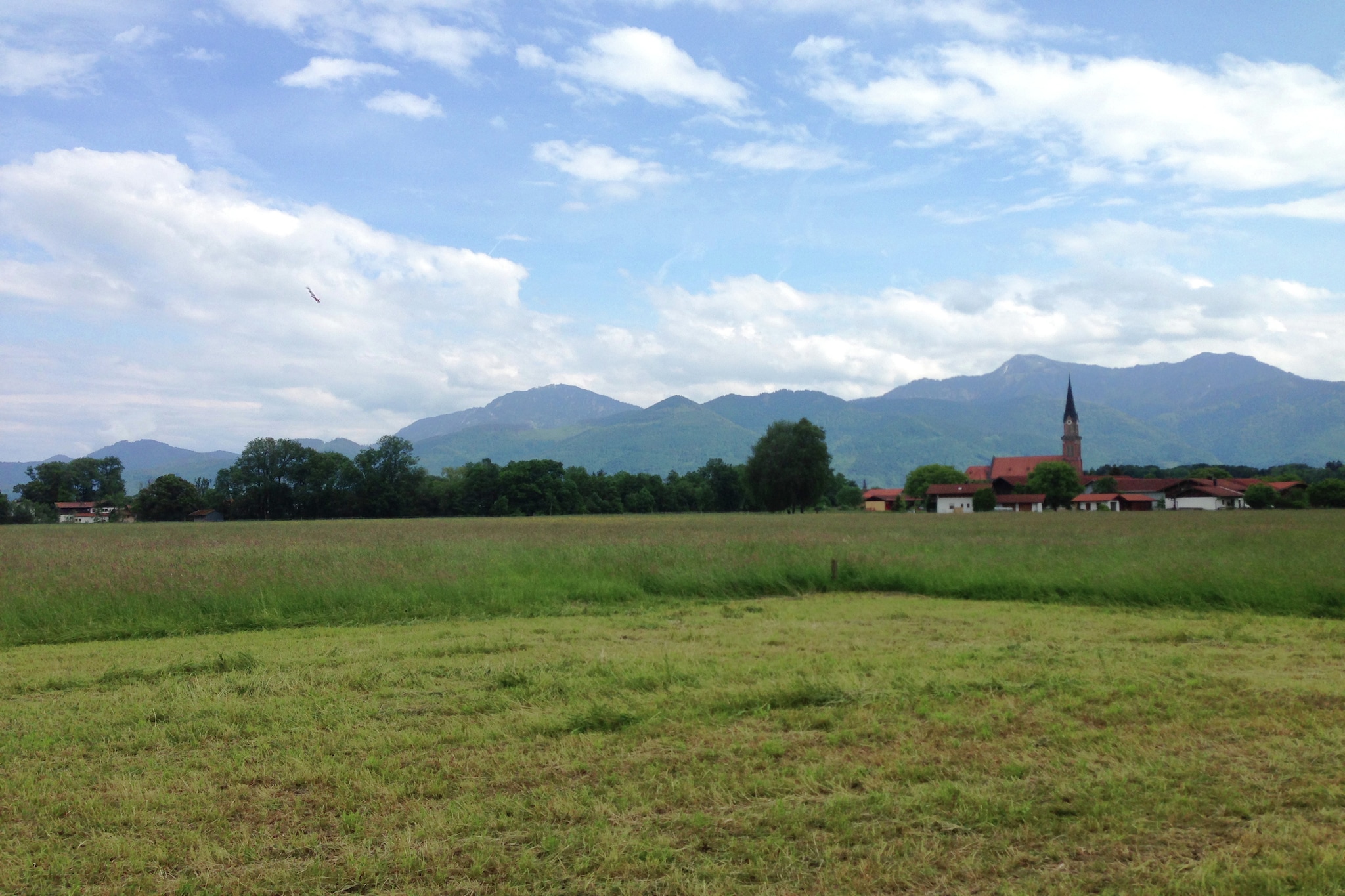 Im Bauernhaus-Aussicht Sommer