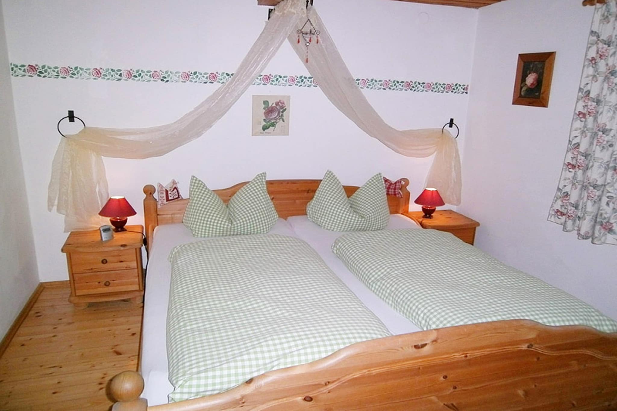 Im Bauernhaus-Schlafzimmer