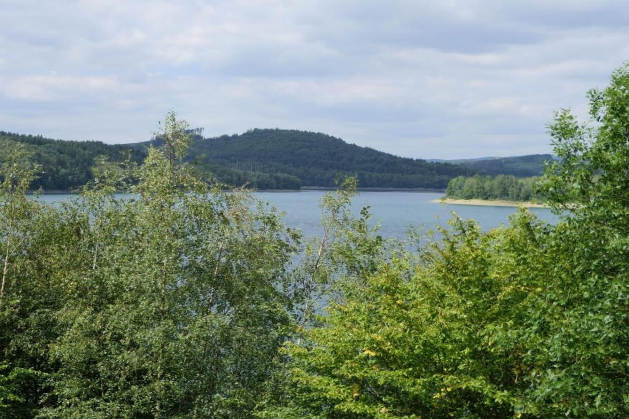 Am Damwildgehege-Gebiete Sommer 20 km