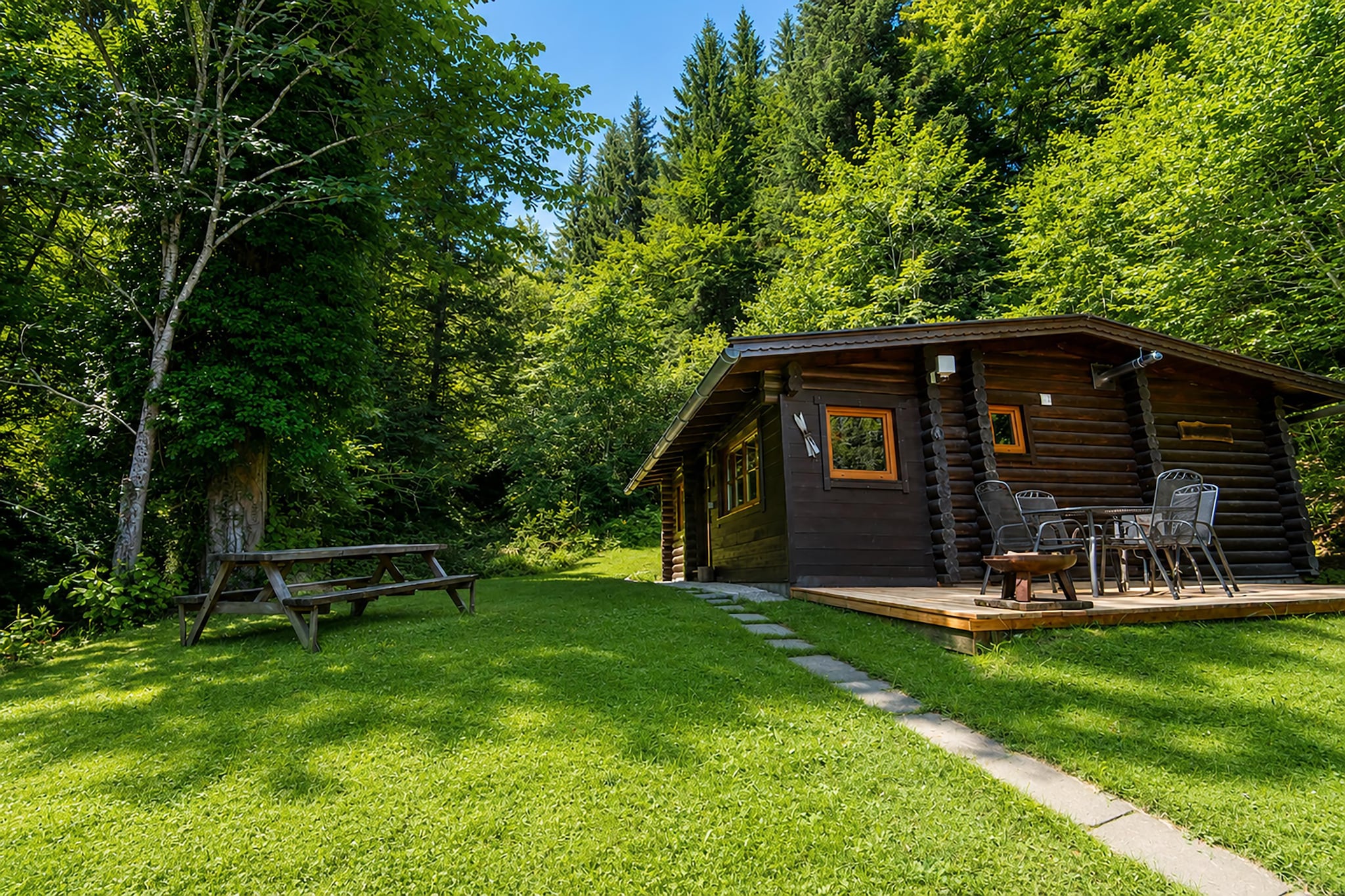 Chalet Catharina im Brixental - Tuinen zomer