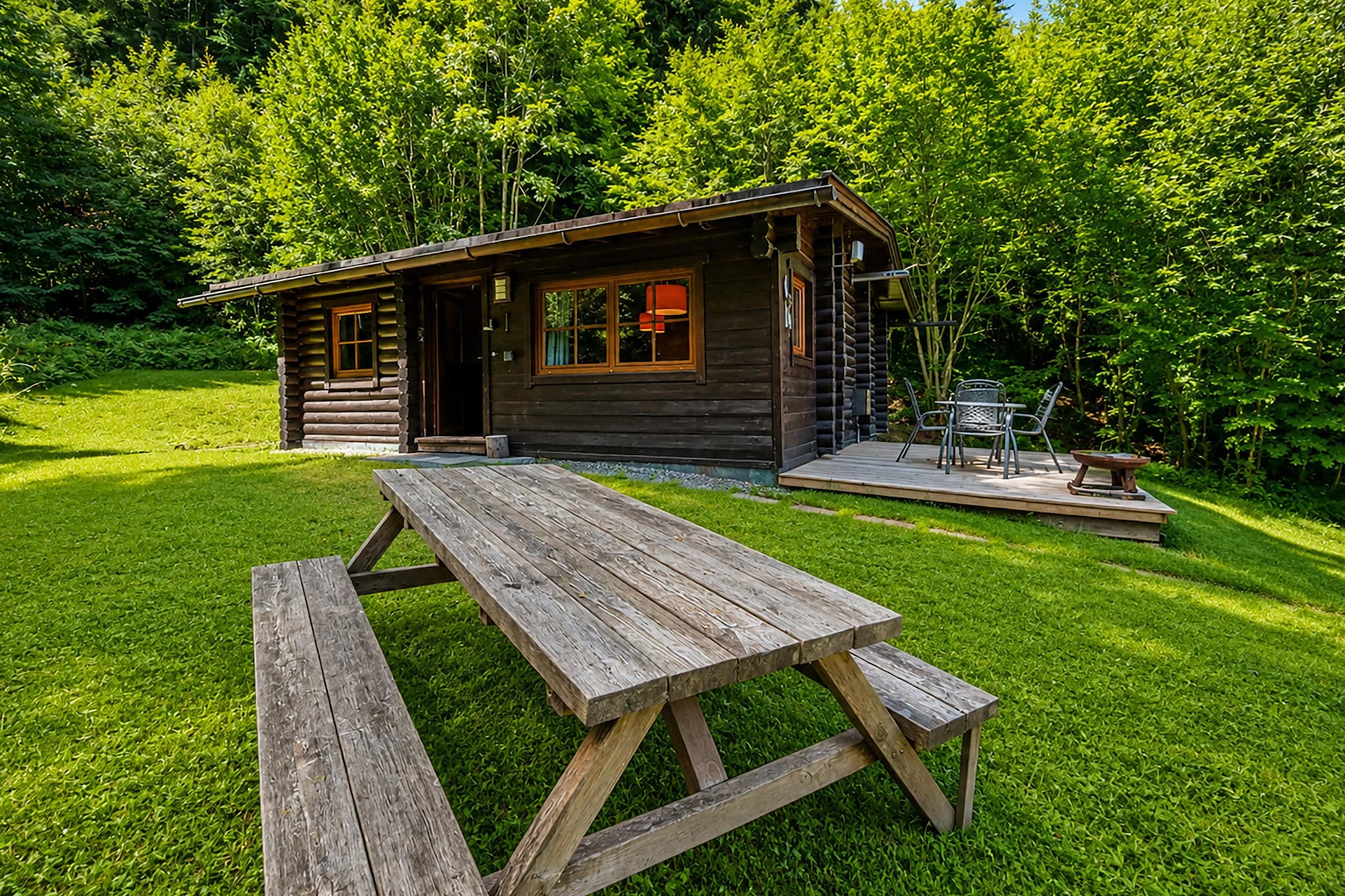 Chalet Catharina im Brixental - Tuinen zomer