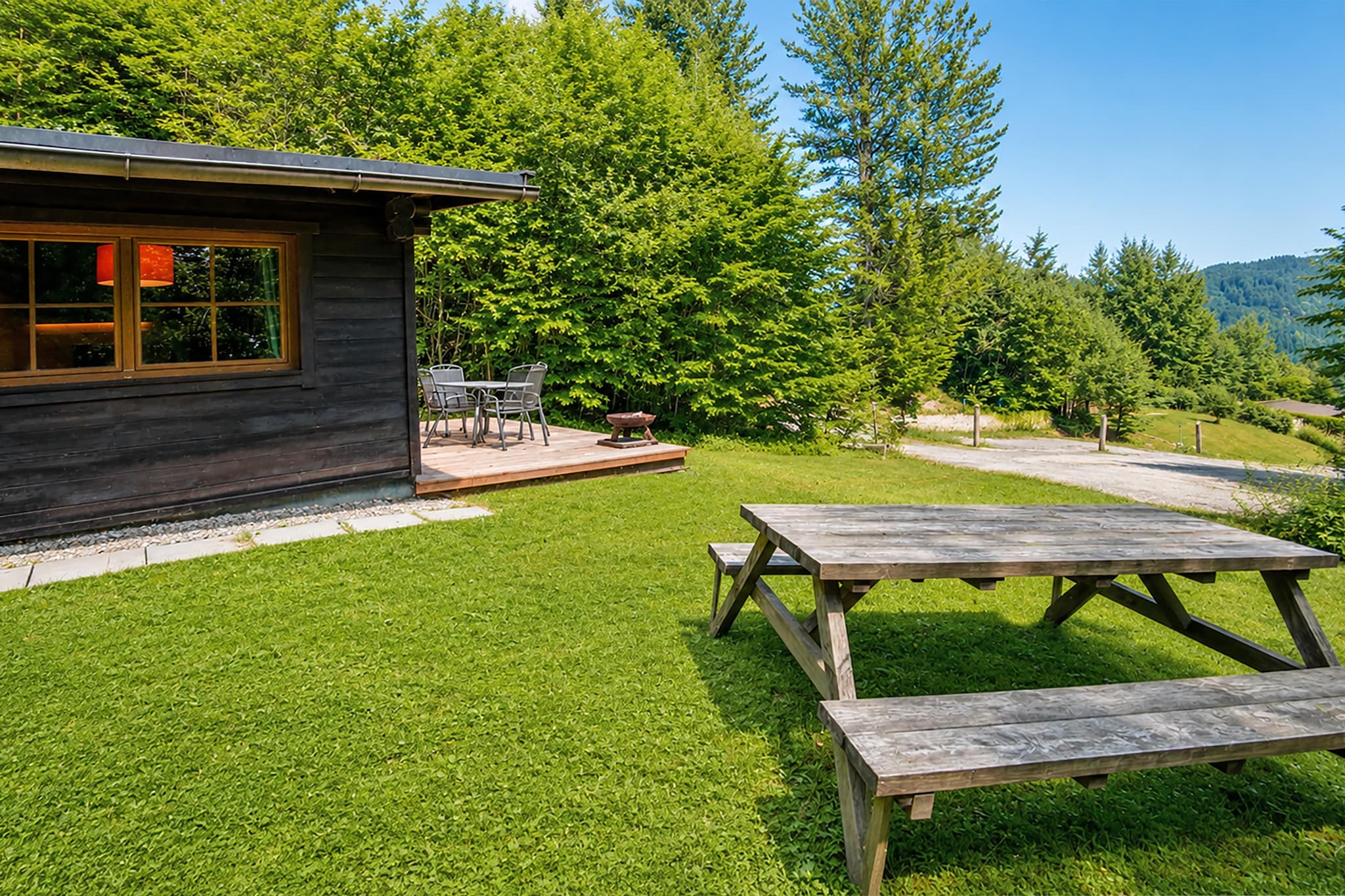Chalet Catharina im Brixental - Tuinen zomer