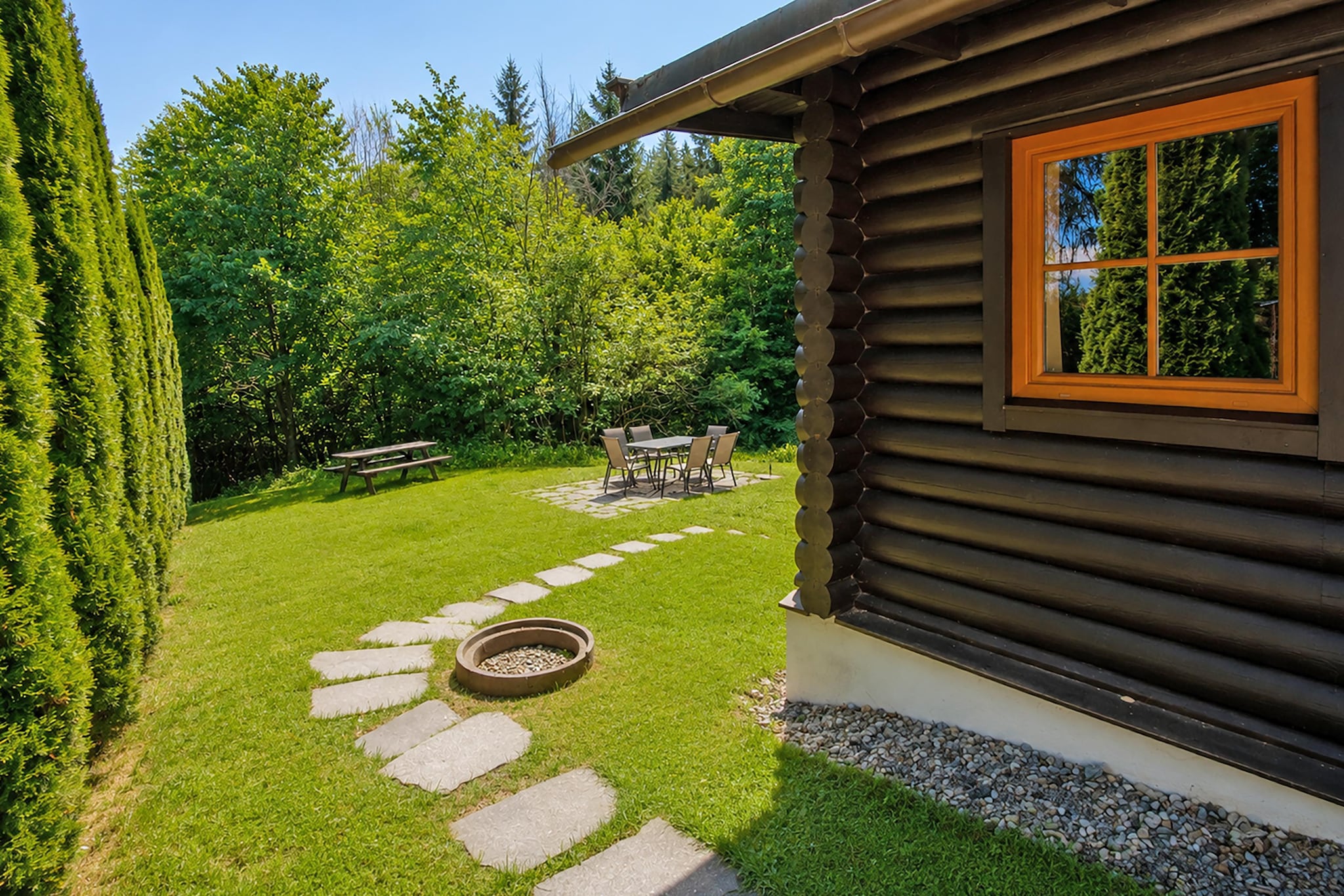 Chalet im Brixental - Tuinen zomer