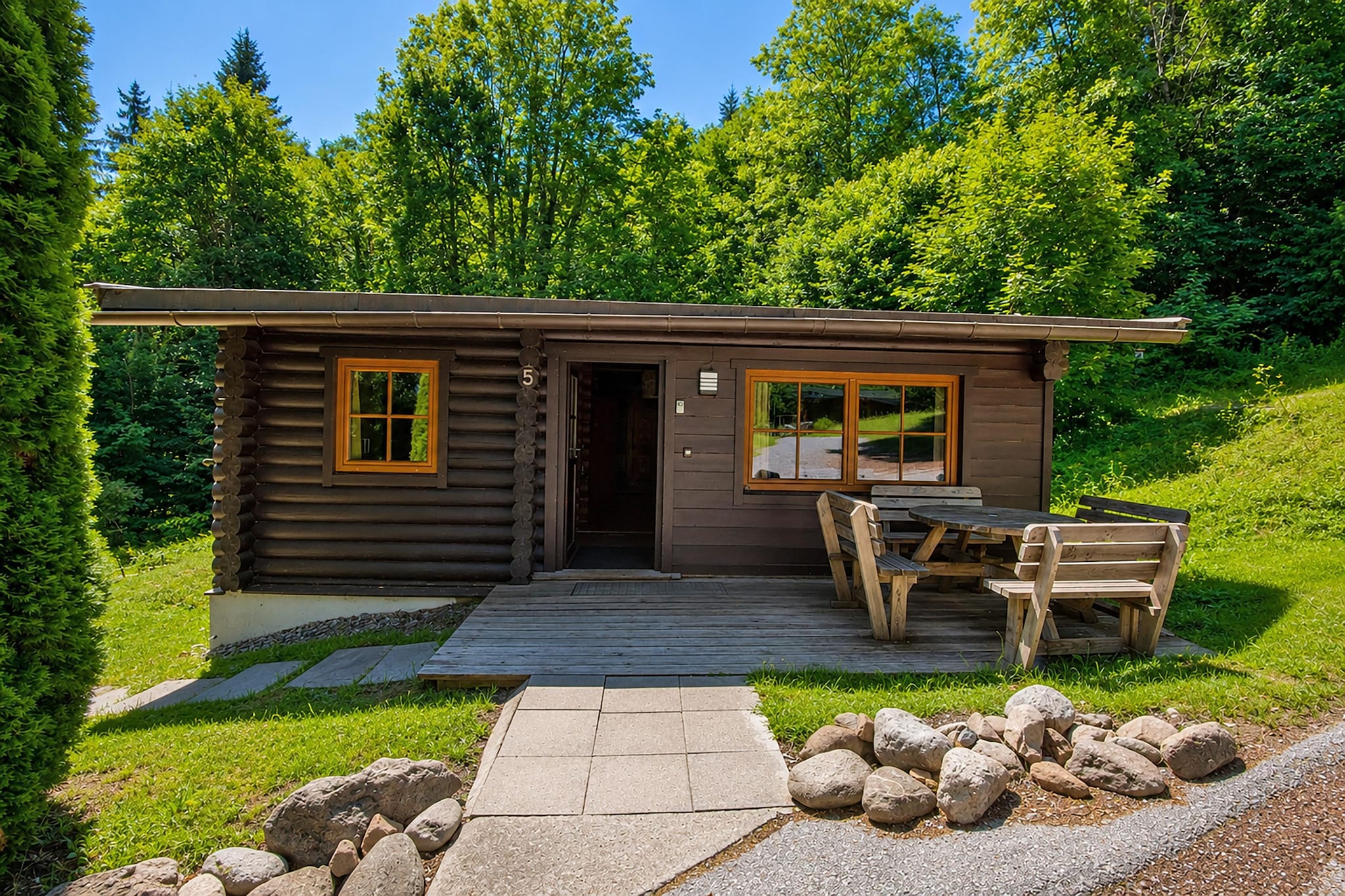 Chalet im Brixental - Buitenkant zomer