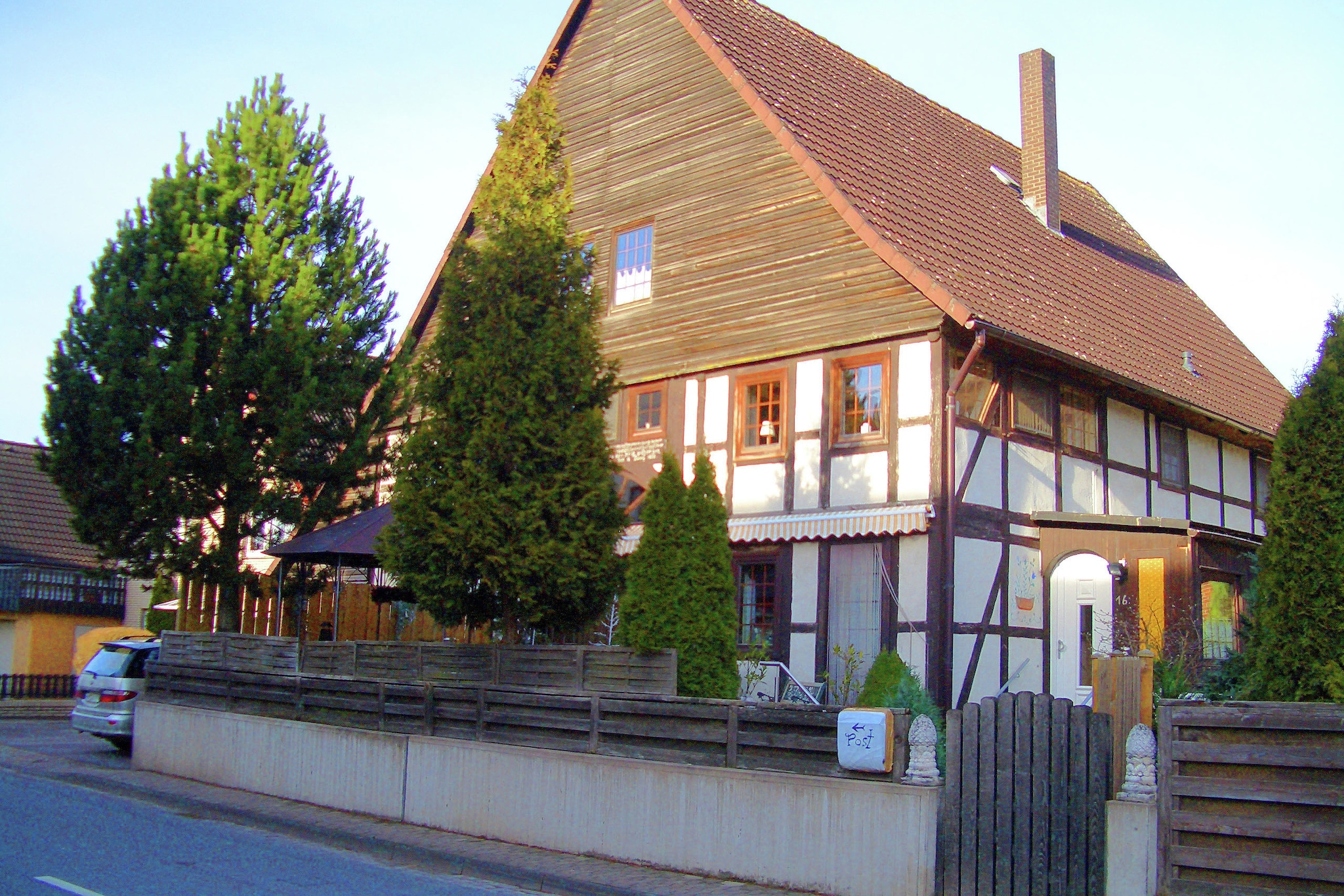 Weserbergland-Buitenkant zomer