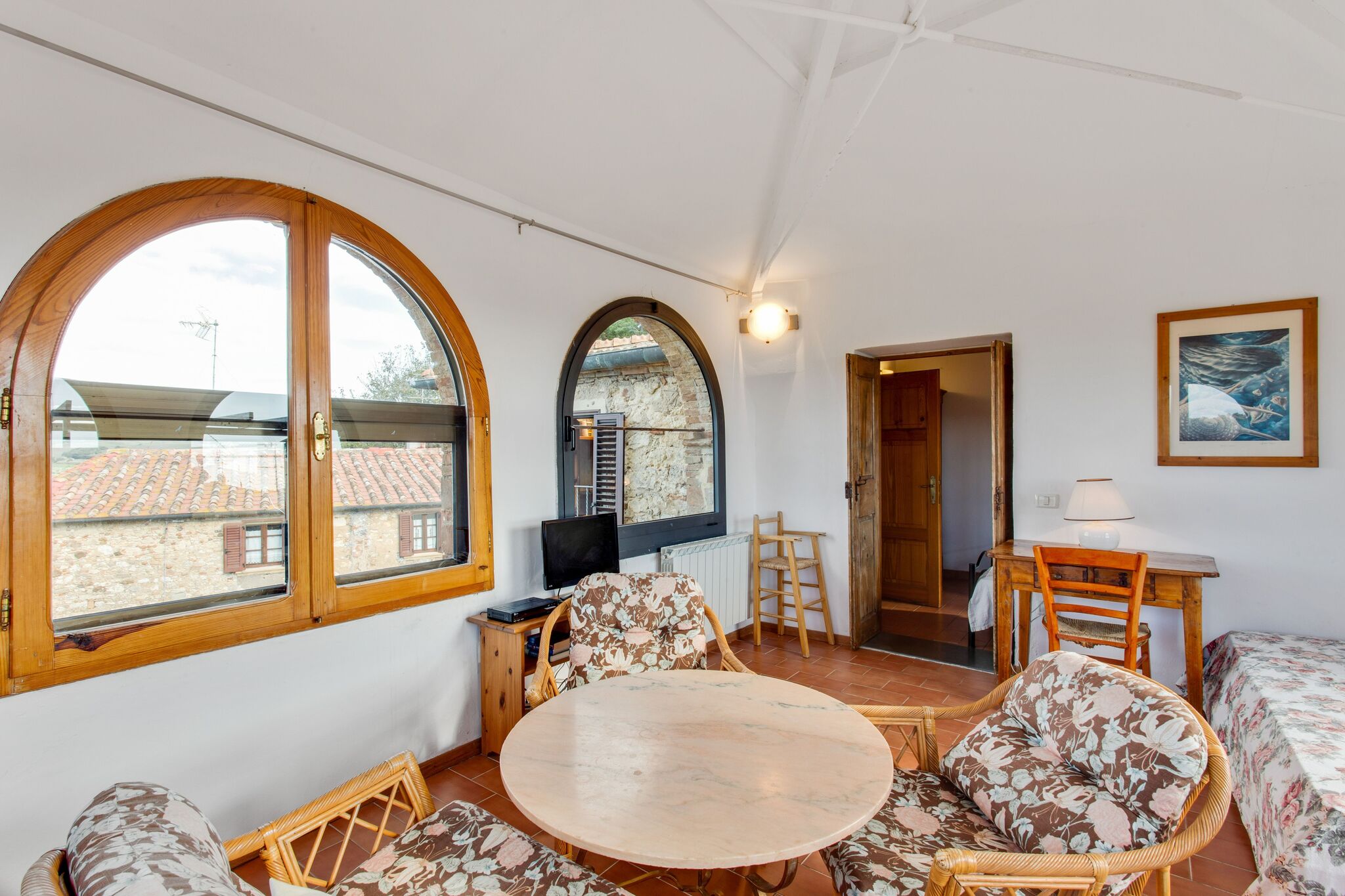 Cosy Holiday Home in Bibbona with Balcony, Heating & Views