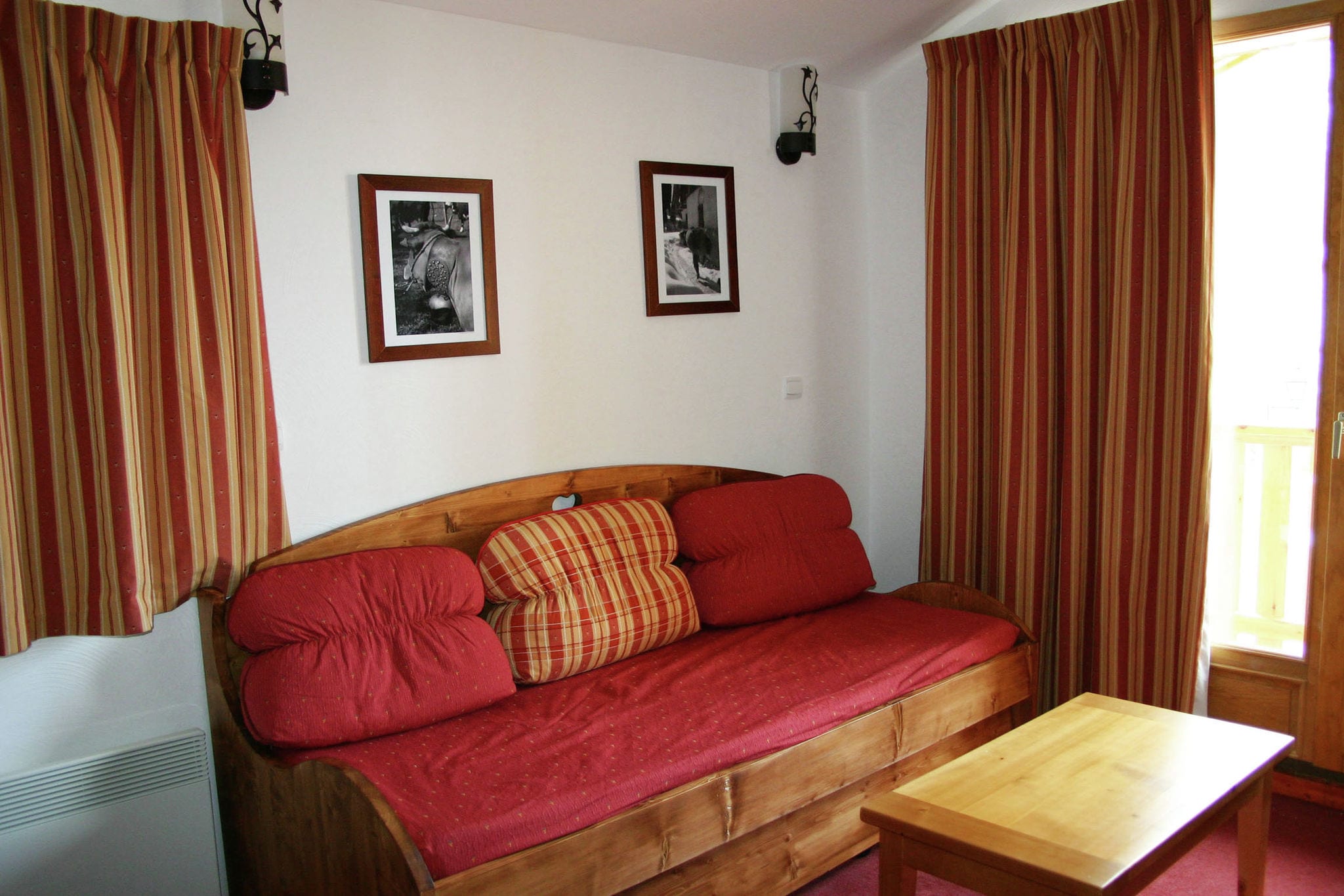 Comfortable studio, located at the ski slopes in Valfréjus