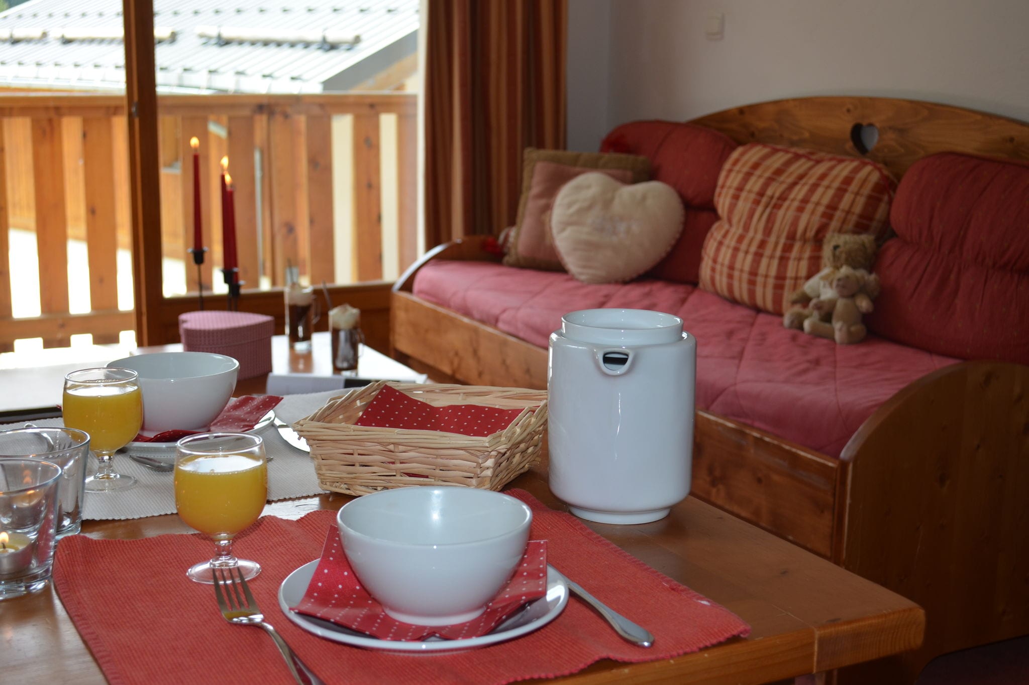 Comfortable studio, located at the ski slopes in Valfréjus