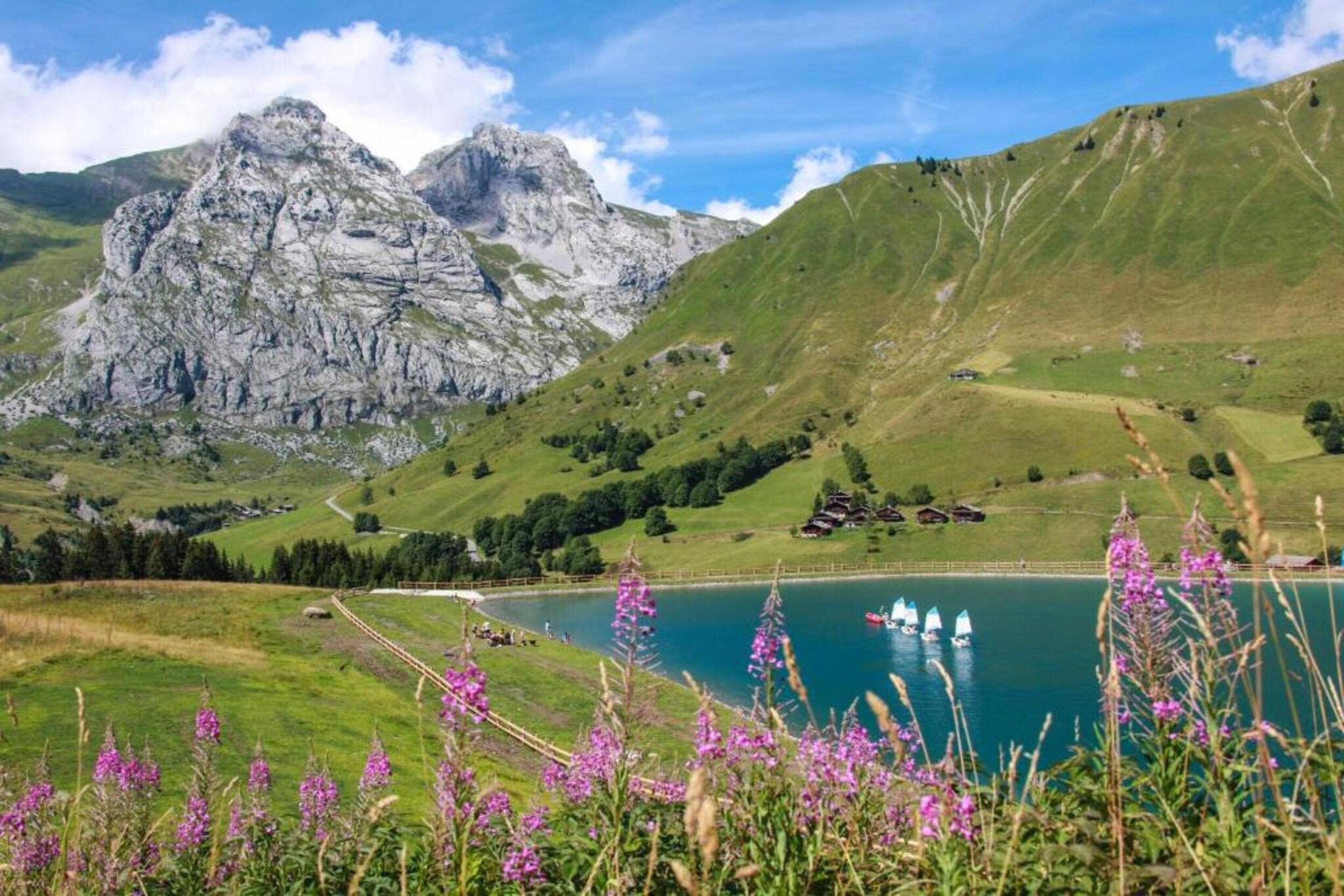 Residence Les Chalets d'Evian 2-Gebieden zomer 20km
