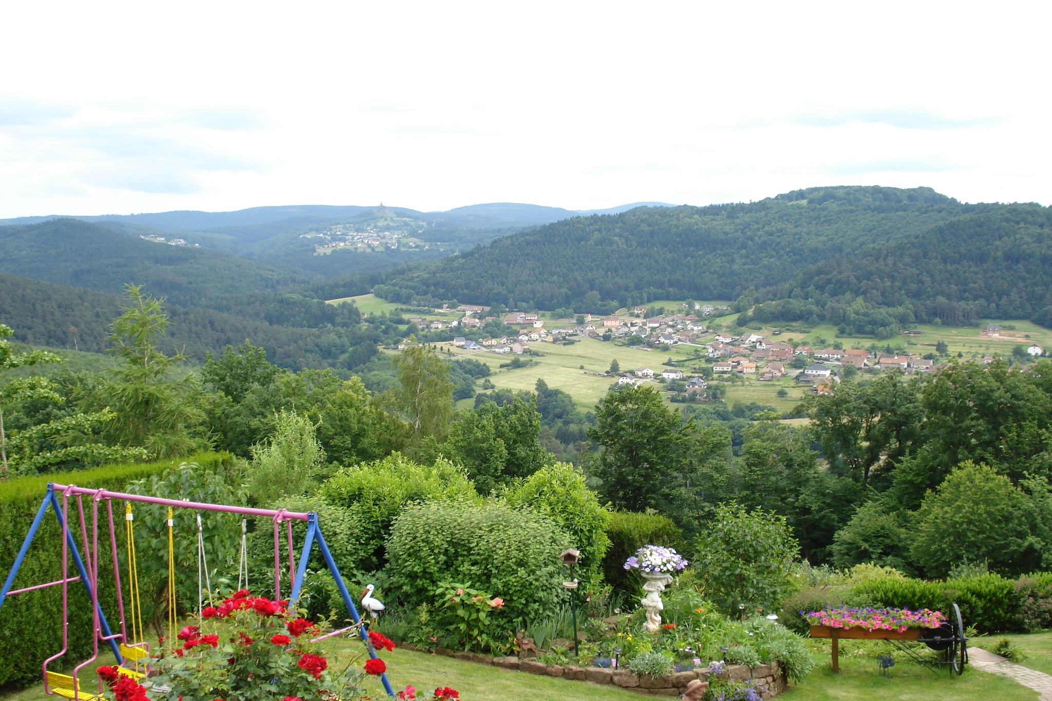 Le Gîte Fleuri-Aussicht Sommer