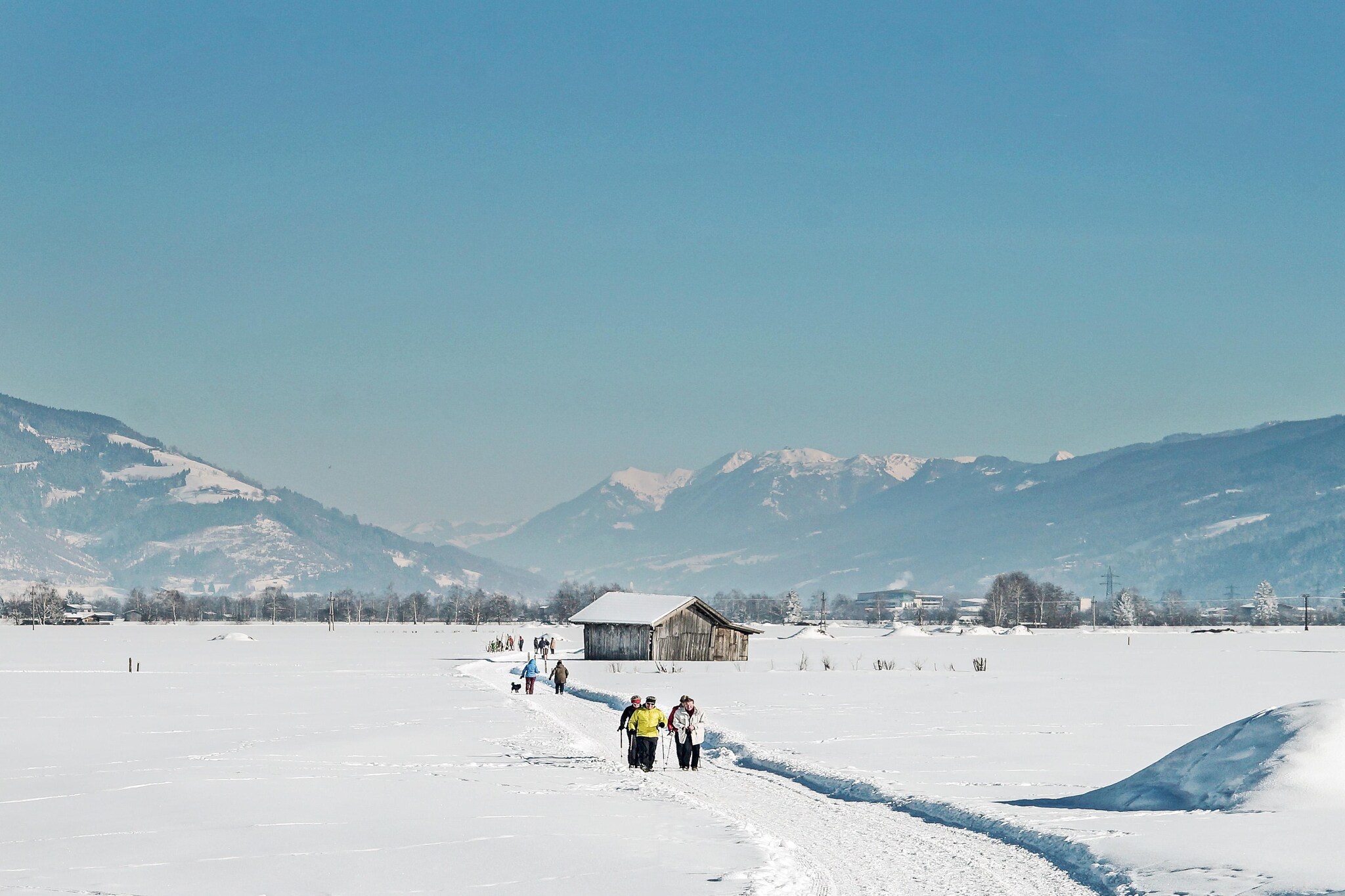 Chalet an der Piste - Gebied winter 20km
