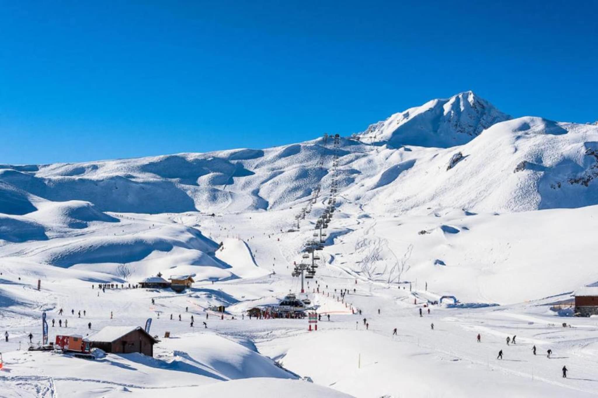 Residence Le Roc Belle Face 4-Gebied winter 20km