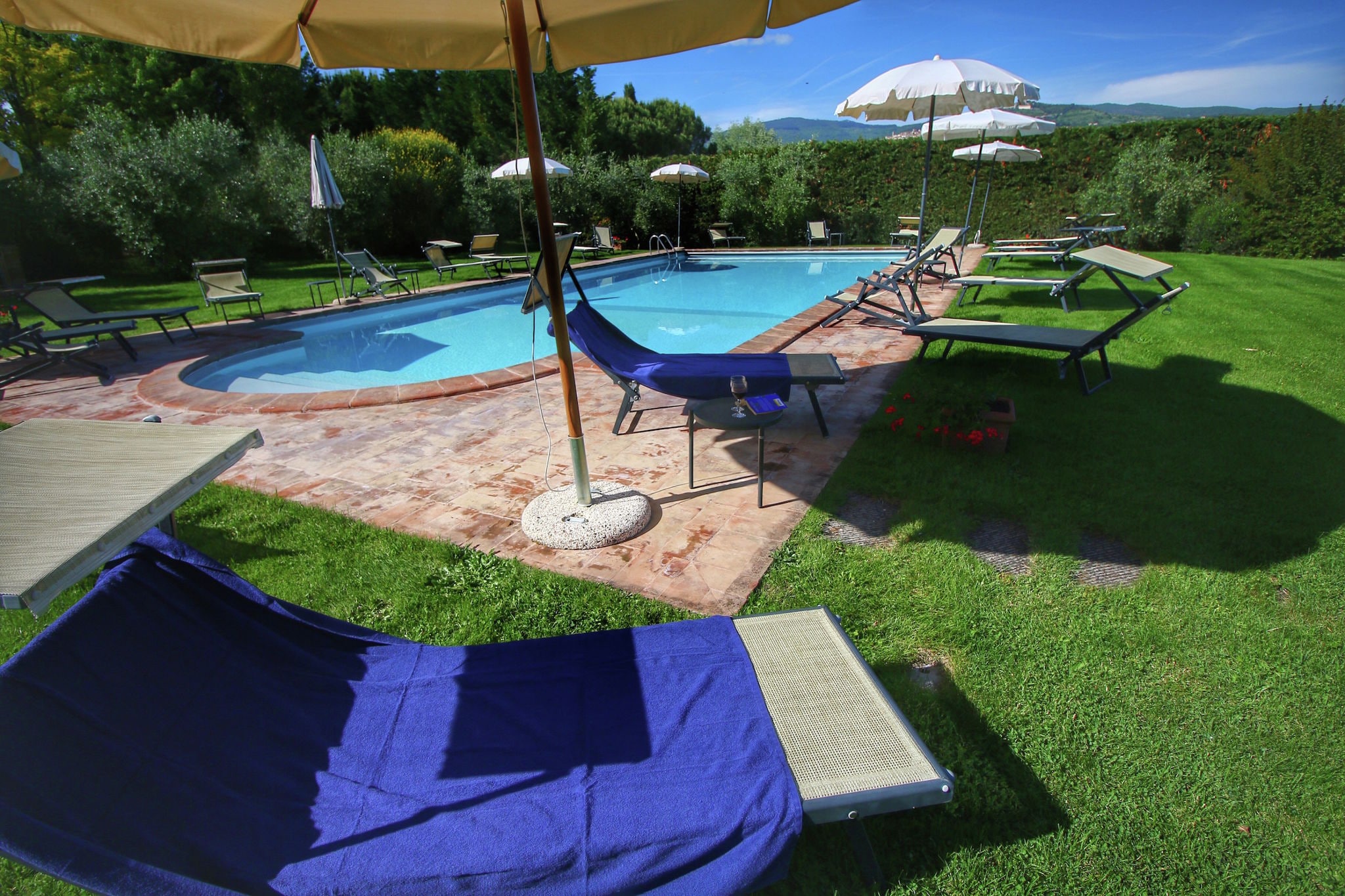 Ferme élégante avec piscine à Cortona