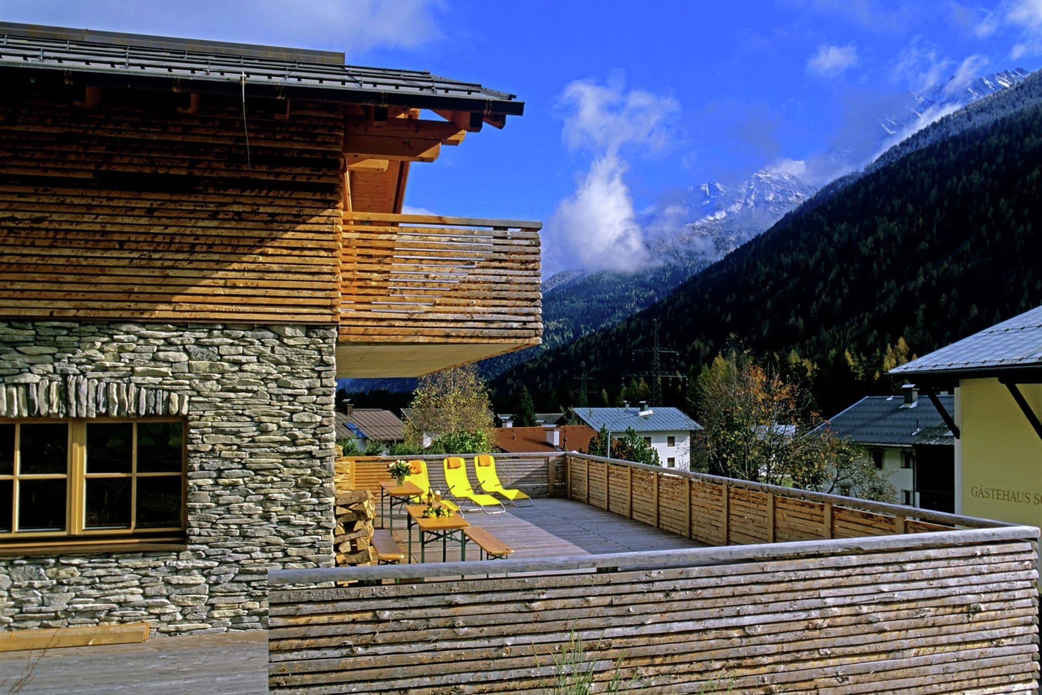 Landhuis in Sankt Anton Am Arlberg met sauna