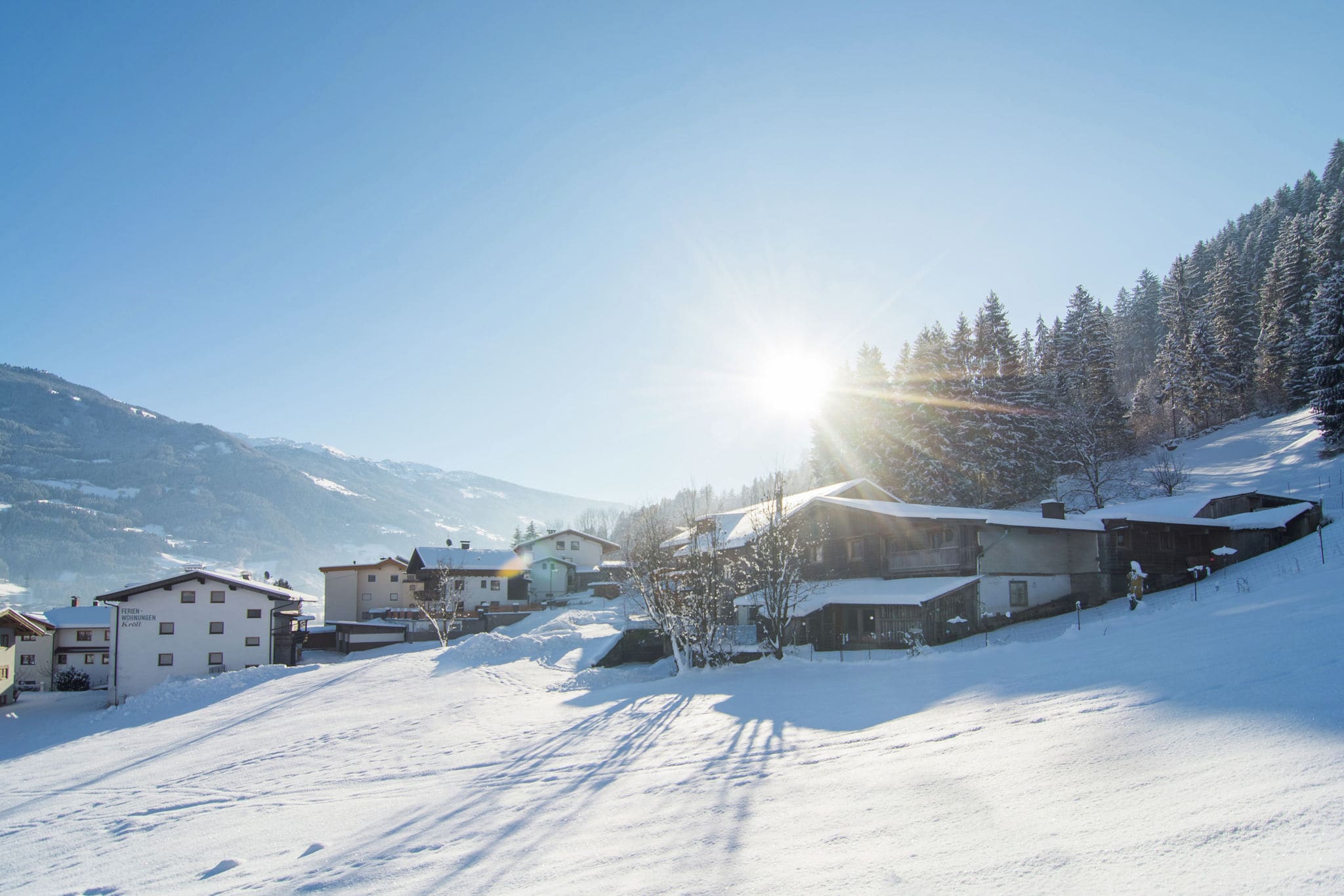 Appartement in Kaltenbach Tyrol bij de kale ski