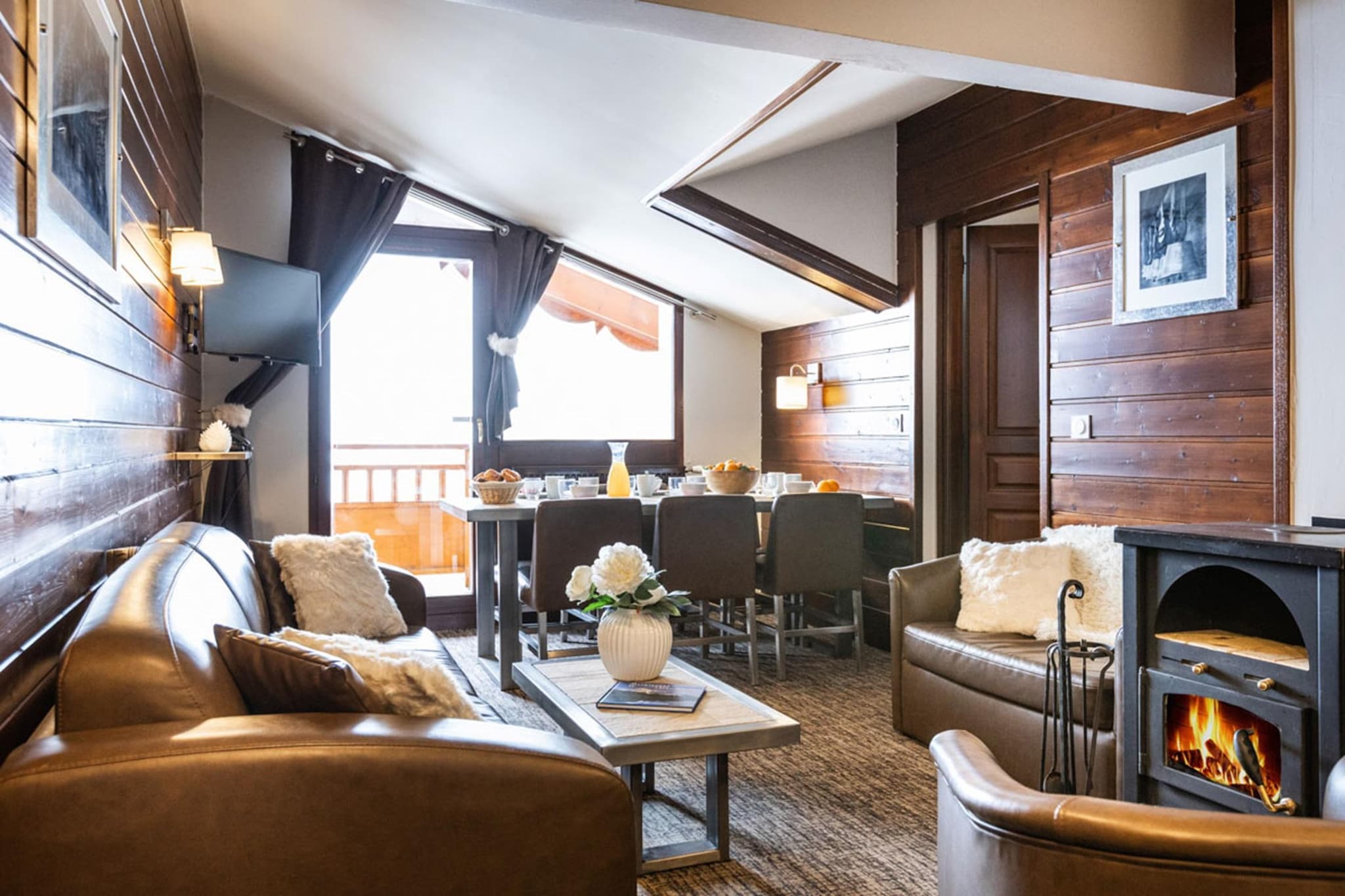 Chalet Altitude Val 2400 6-Woonkamer