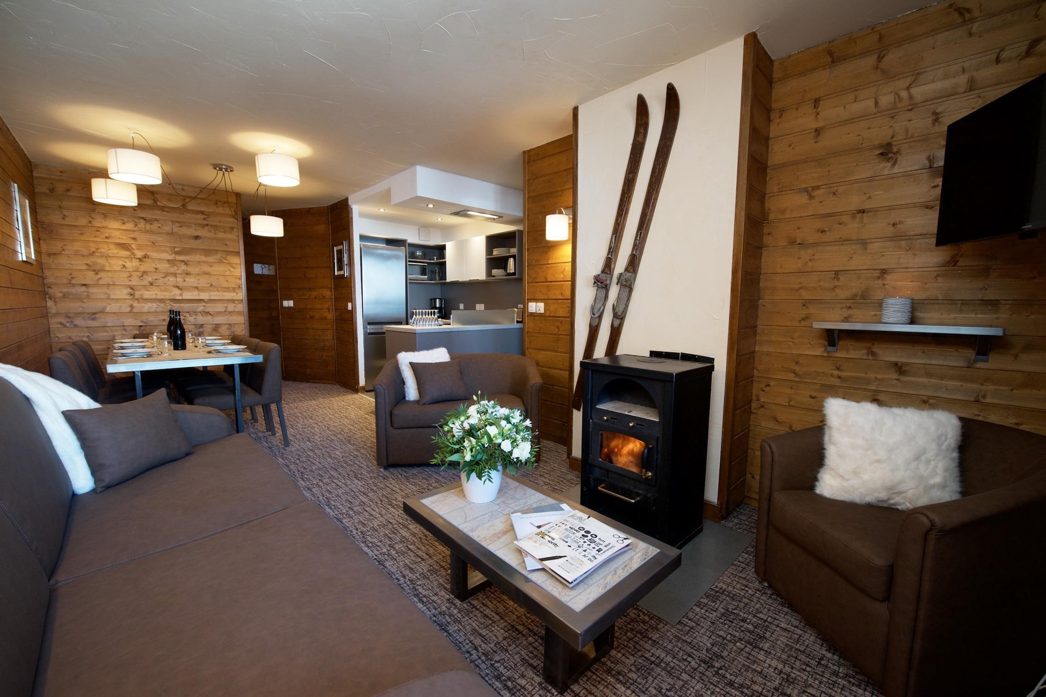 Chalet Altitude Val 2400 6-Woonkamer