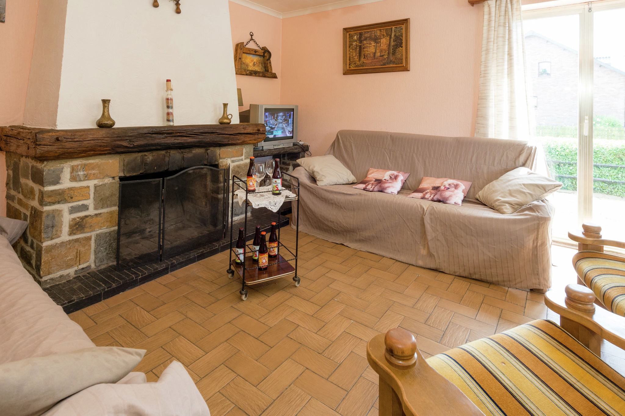 Comfortabele vakantiewoning in Lierneux met sauna