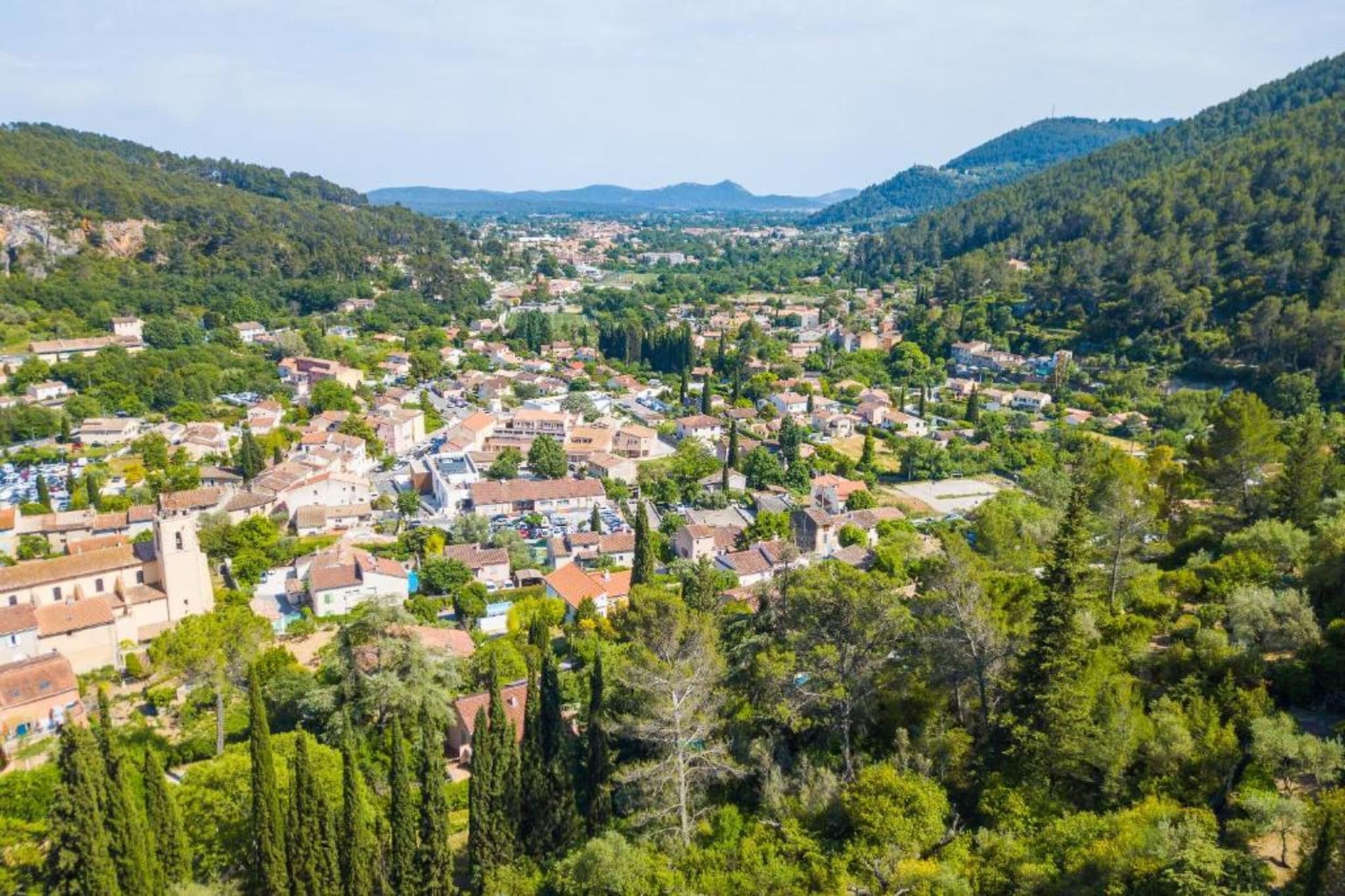 Les Cottages Varois-Gebieden zomer 20km
