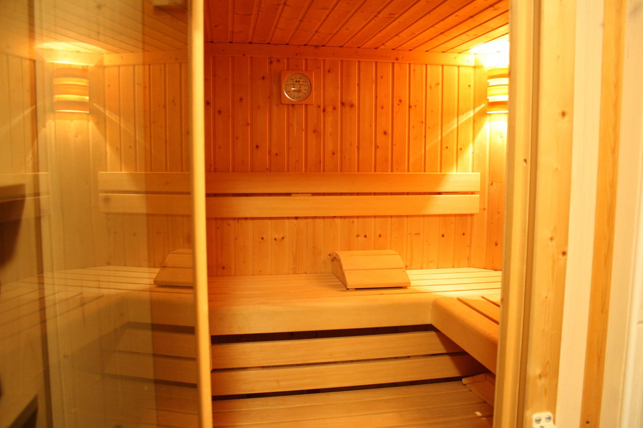 Appartement mit Balkon und Sauna