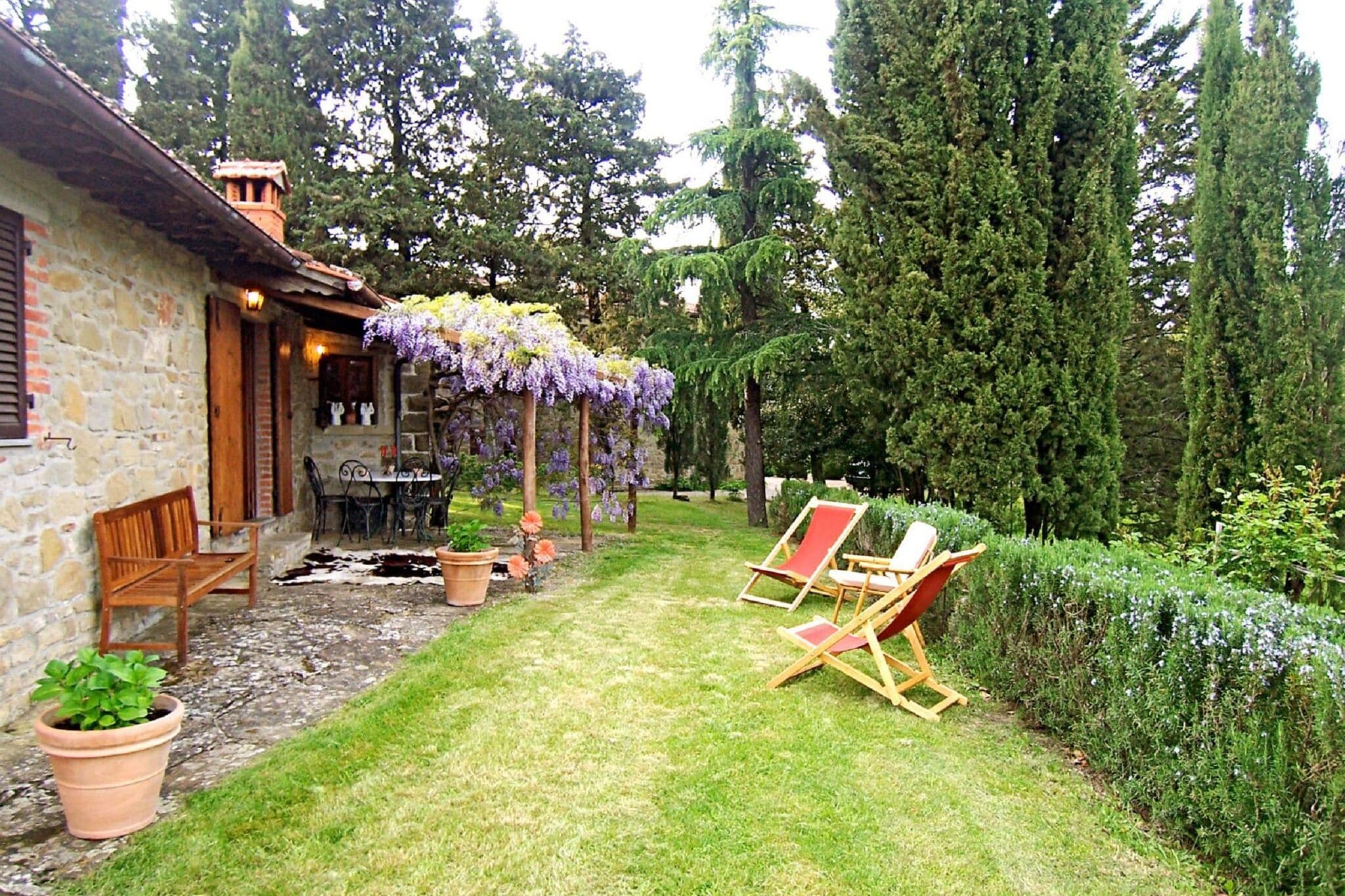 Cottage La Stefania in der Nähe von Anghiari in wunderschöner Umgebung