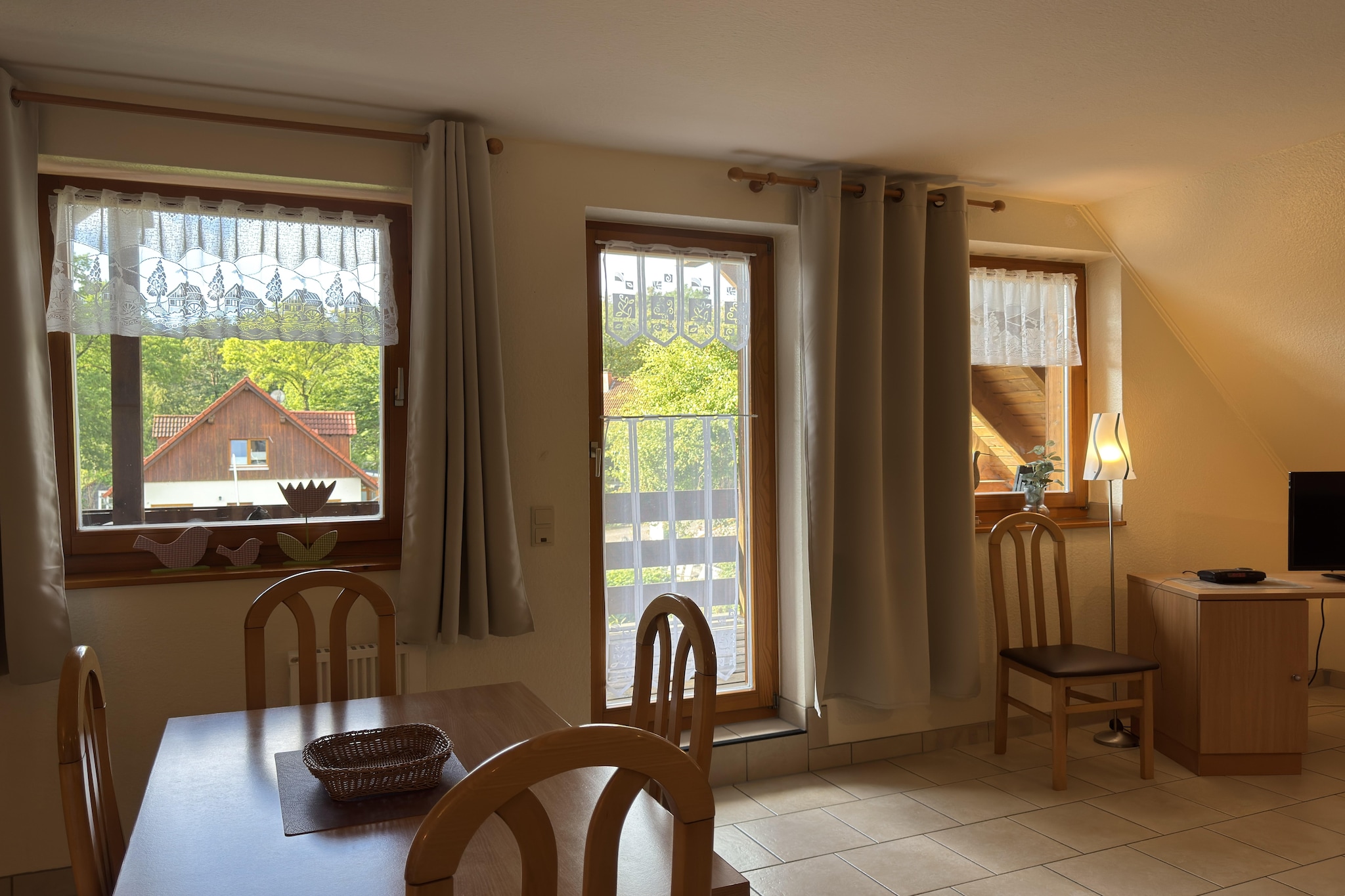 Feriendorf Natur pur 2 Haustyp 2C - Woonkamer