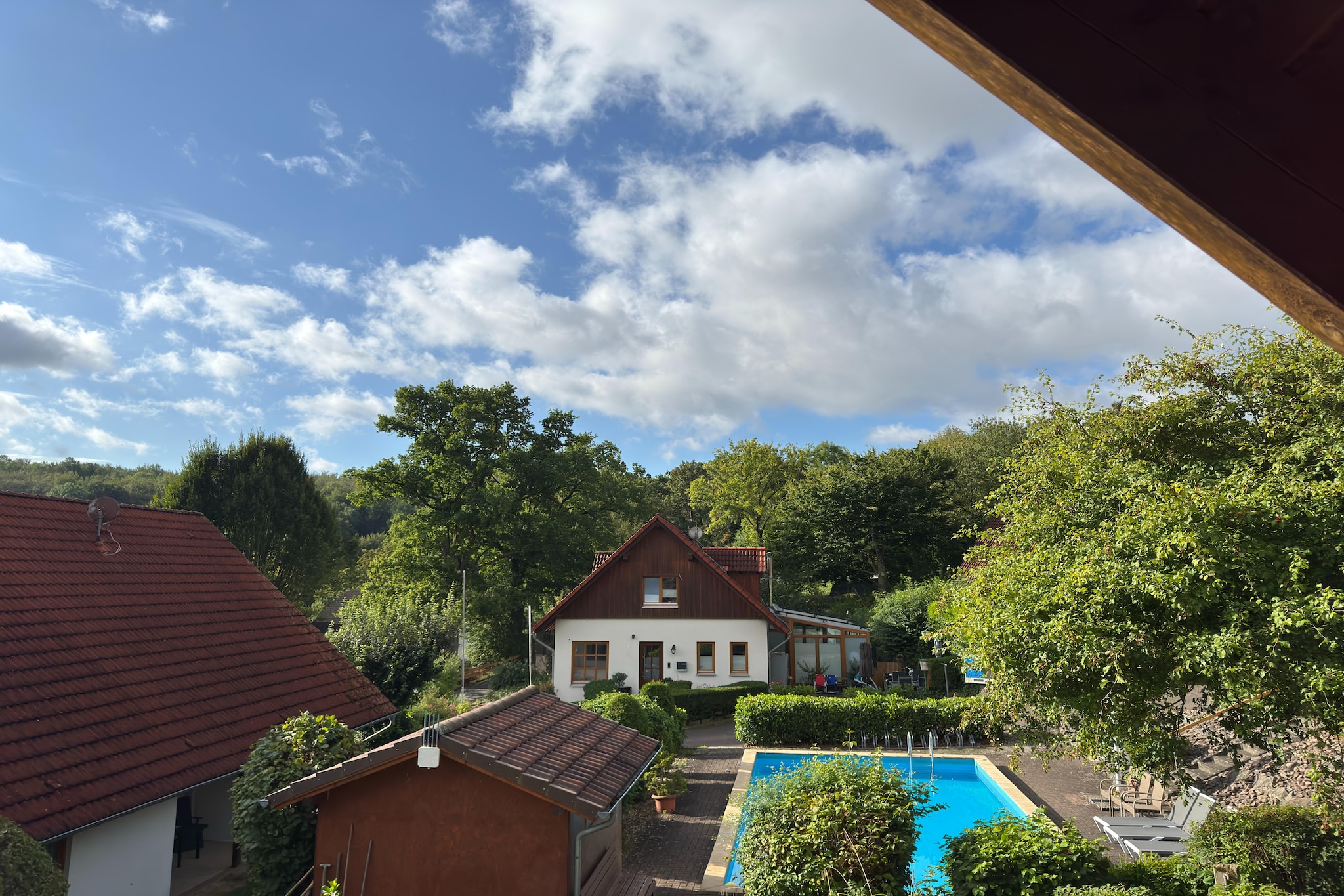 Feriendorf Natur pur 2 Haustyp 2C - Uitzicht zomer