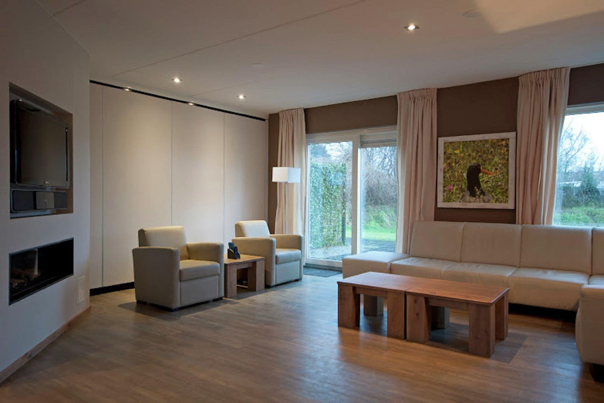 Villa spacieuse avec cheminée déco sur le Texel