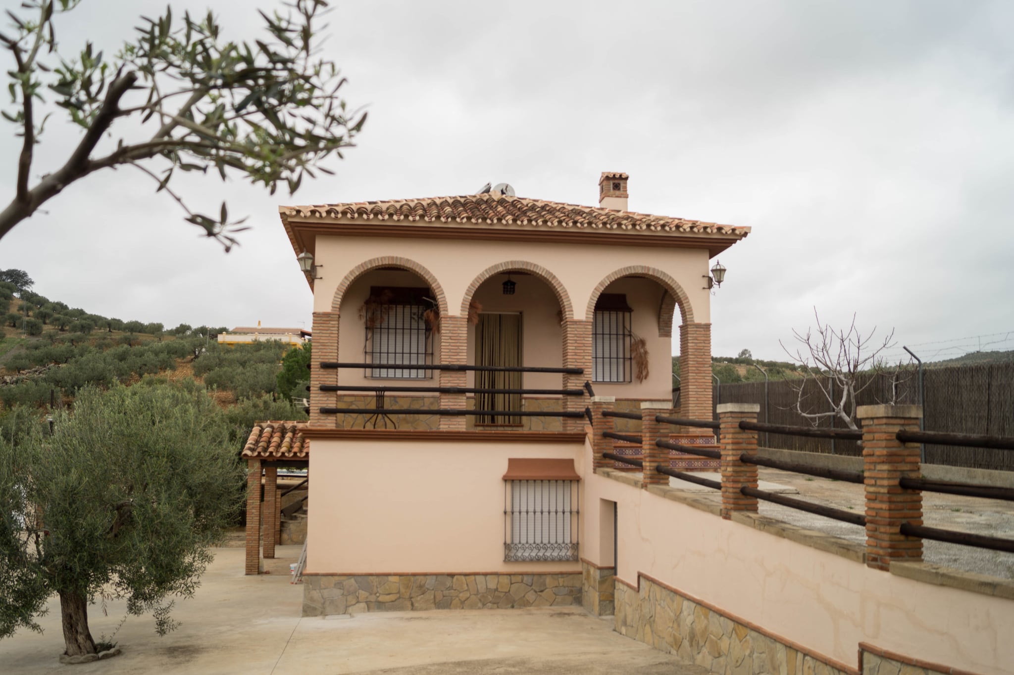 Casa Los Olivos-Exterior winter