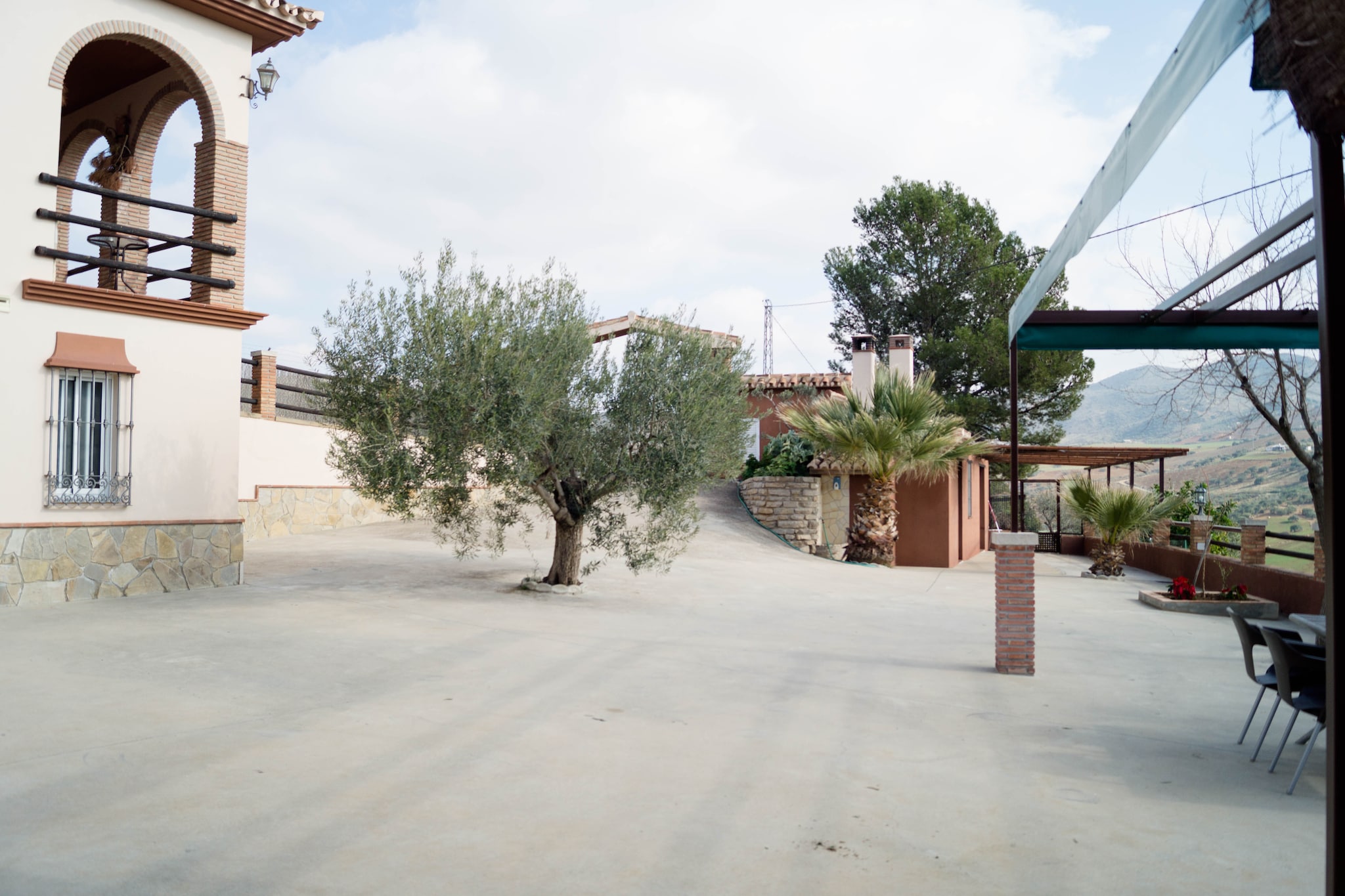Casa Los Olivos-Exterior winter