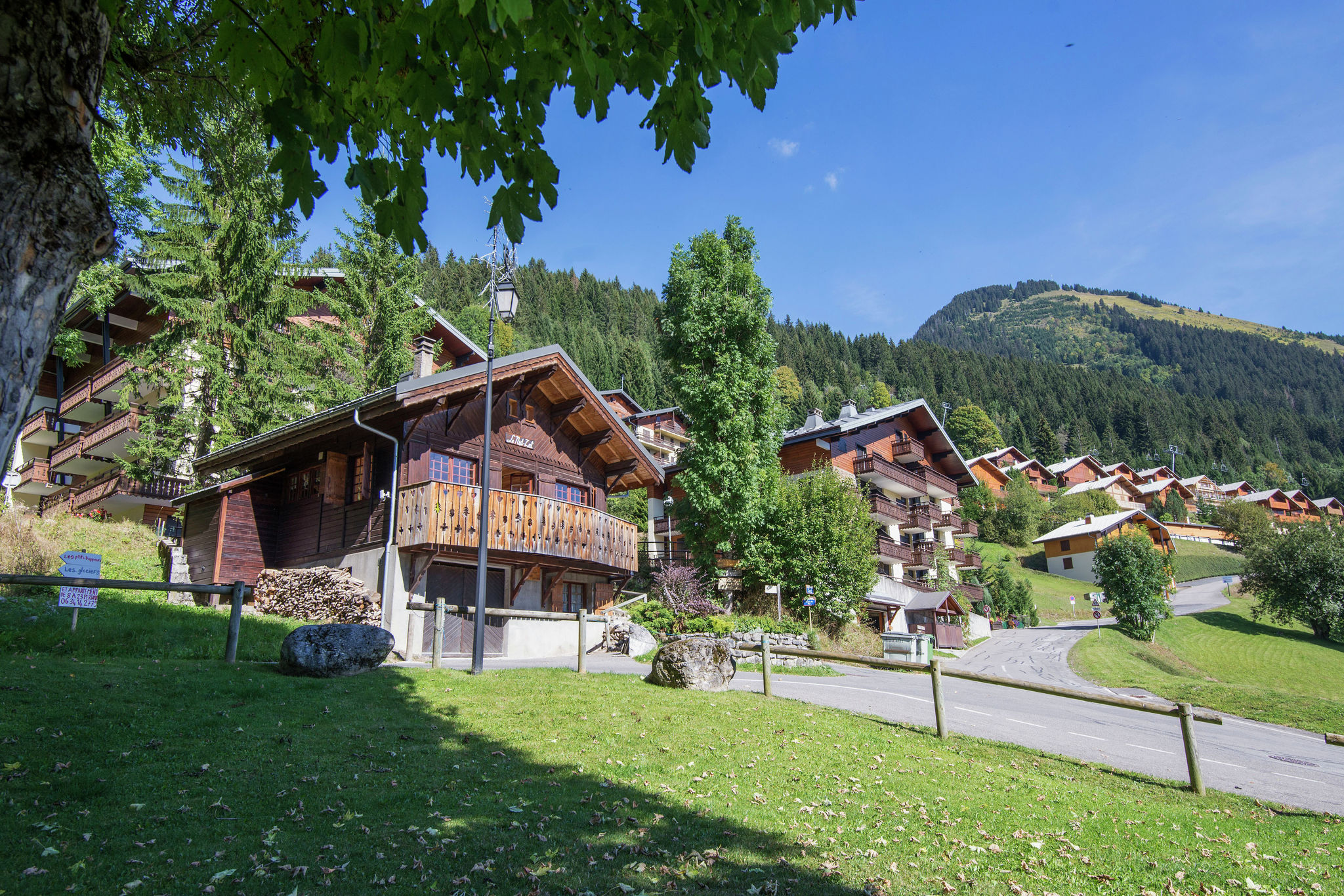 Mountain-view Chalet in Châtel near Skiing Area