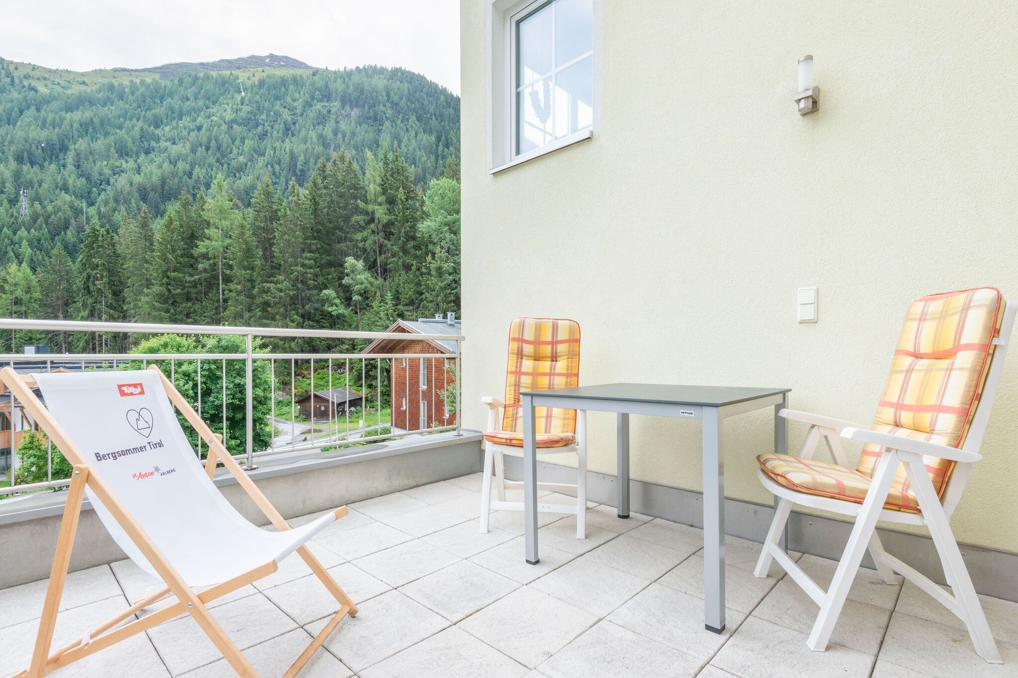 Gezellig appartement in Sankt Anton am Arlberg met een sauna