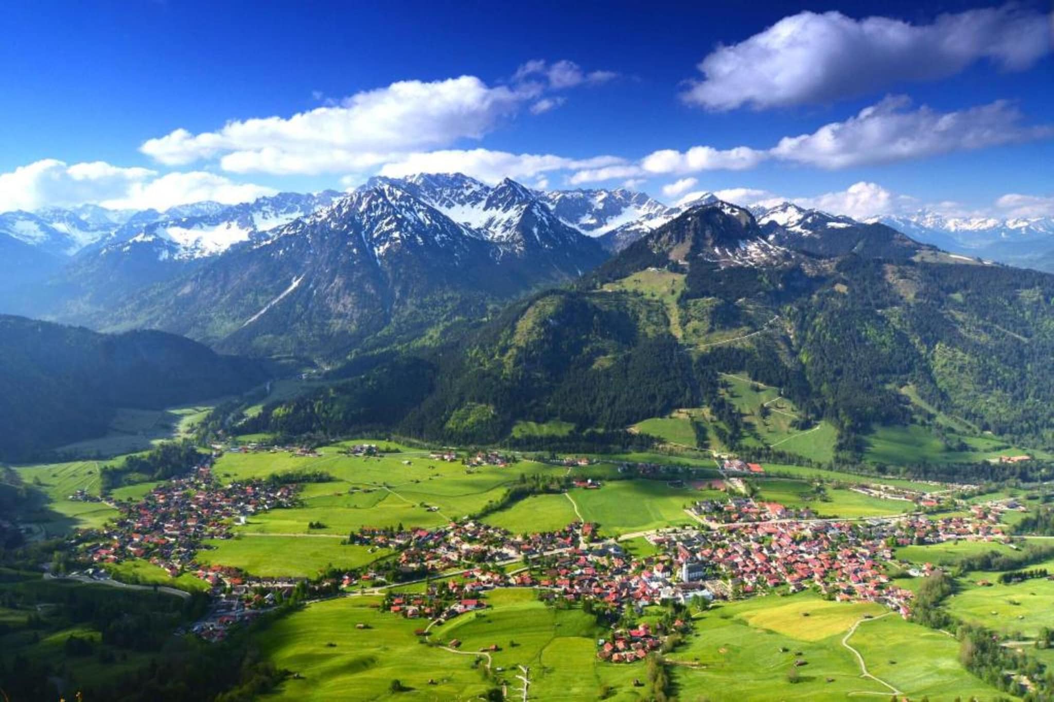 Ferien im Oberallgäu-Gebiete Sommer 20 km