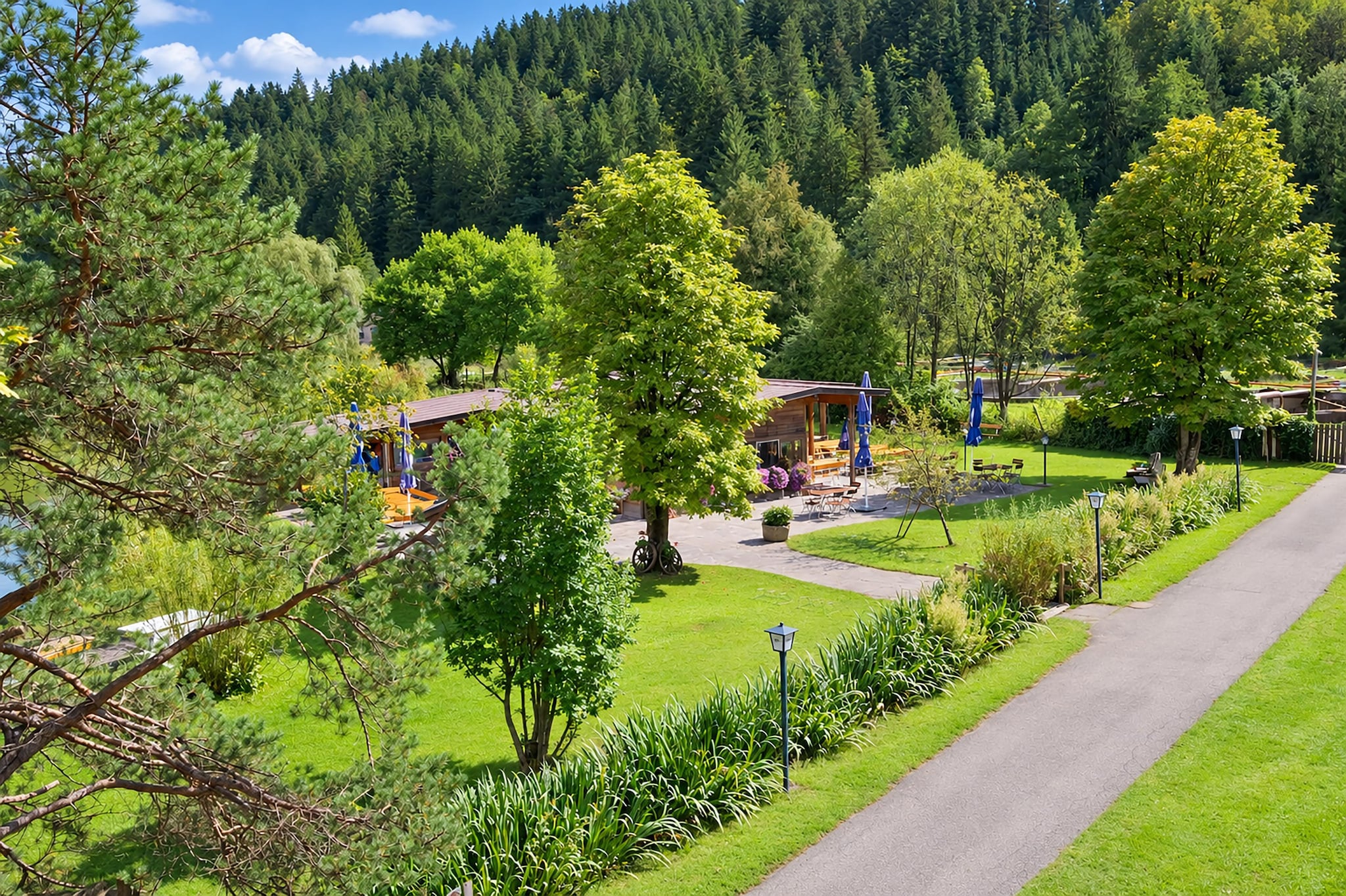 Forellenhof 60 Pax - Vue d'été