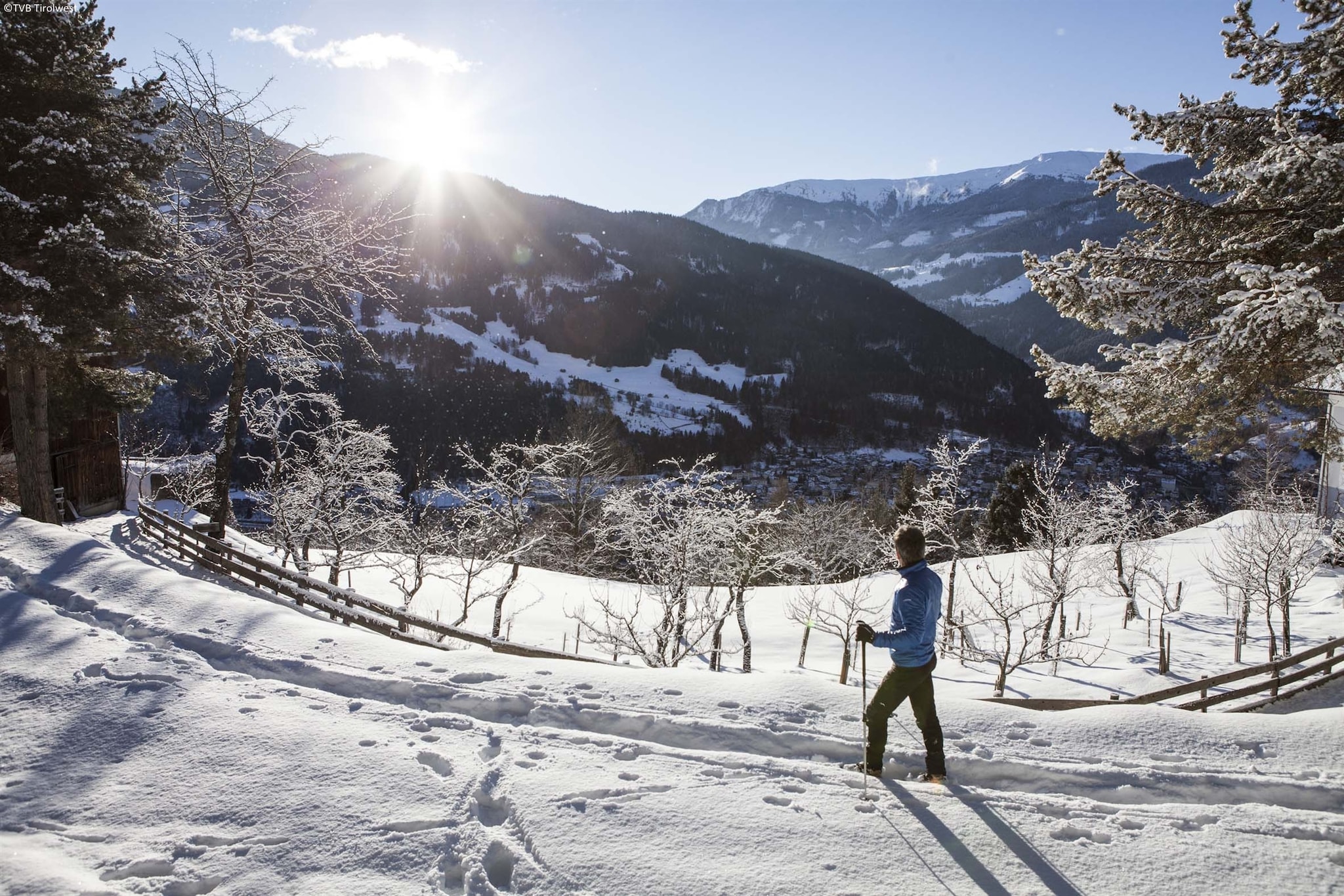 Forellenhof 36 Pax - Gebied winter 1km
