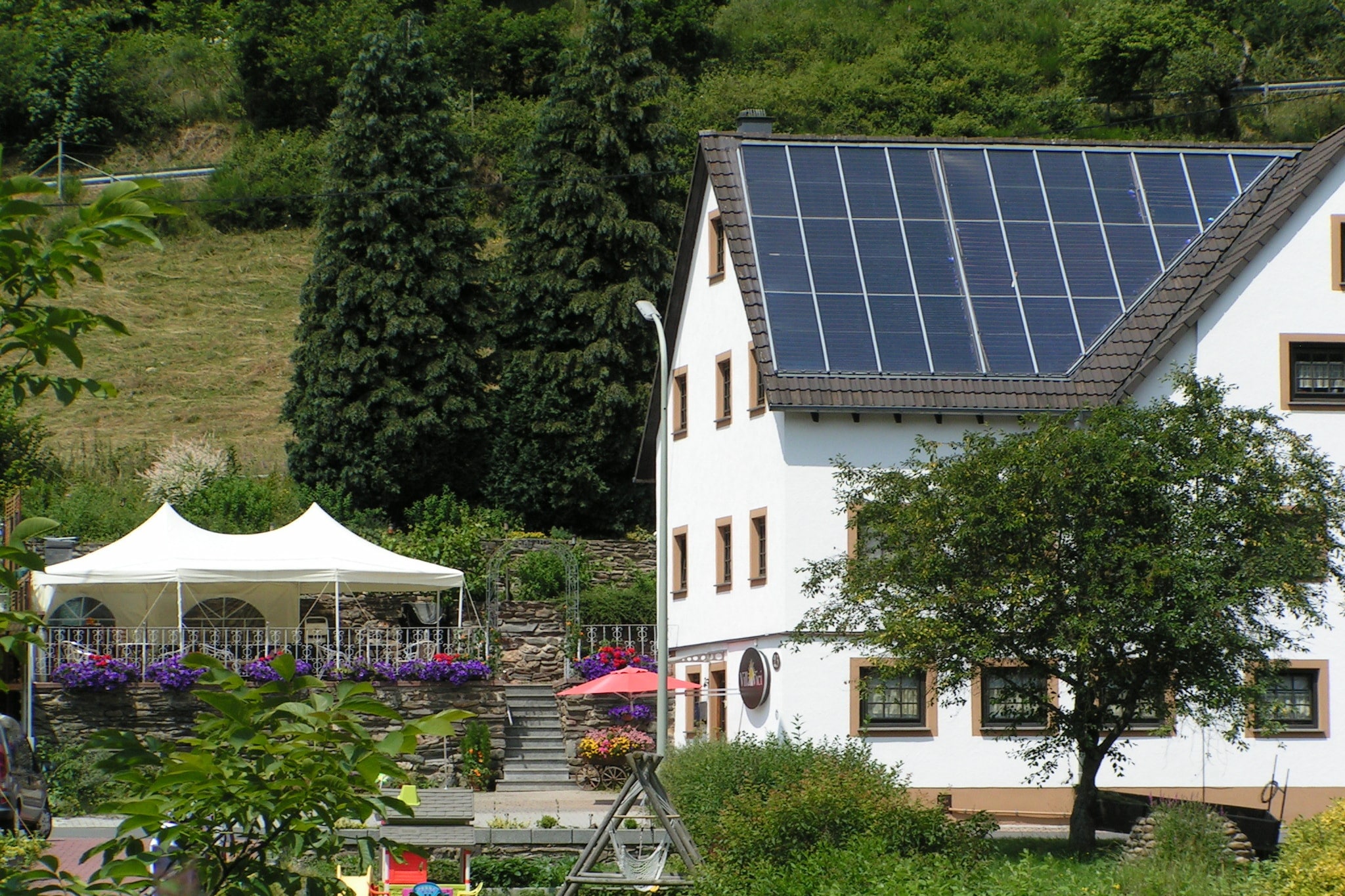 Stern-Außenbereich Sommer