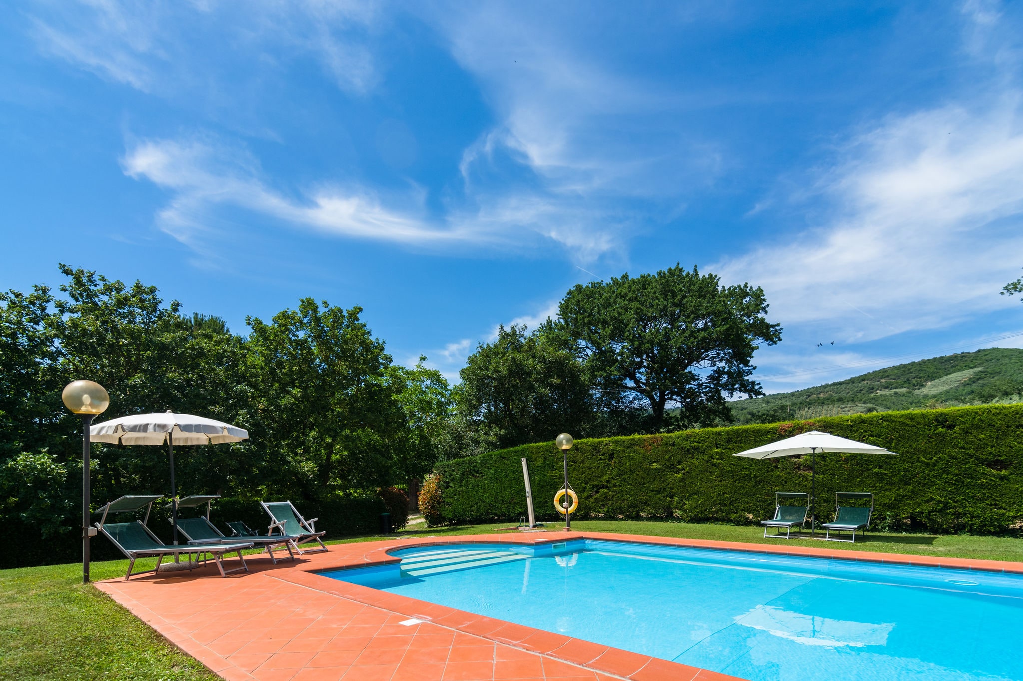 Agriturismo in Castiglion Fiorentino met panoramisch zwembad
