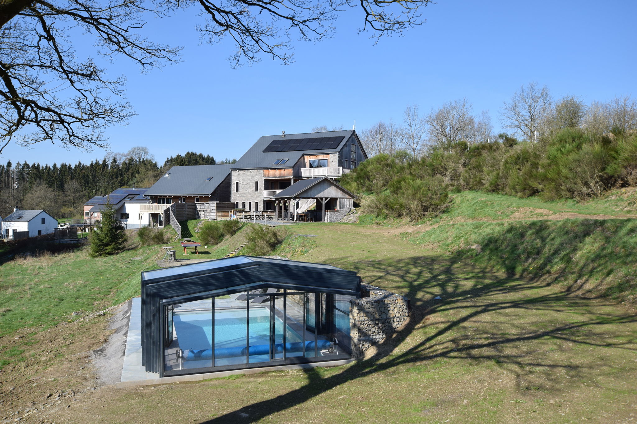 Luxuriöse Villa mit Sauna und Whirlpool in Nadrin Belgien