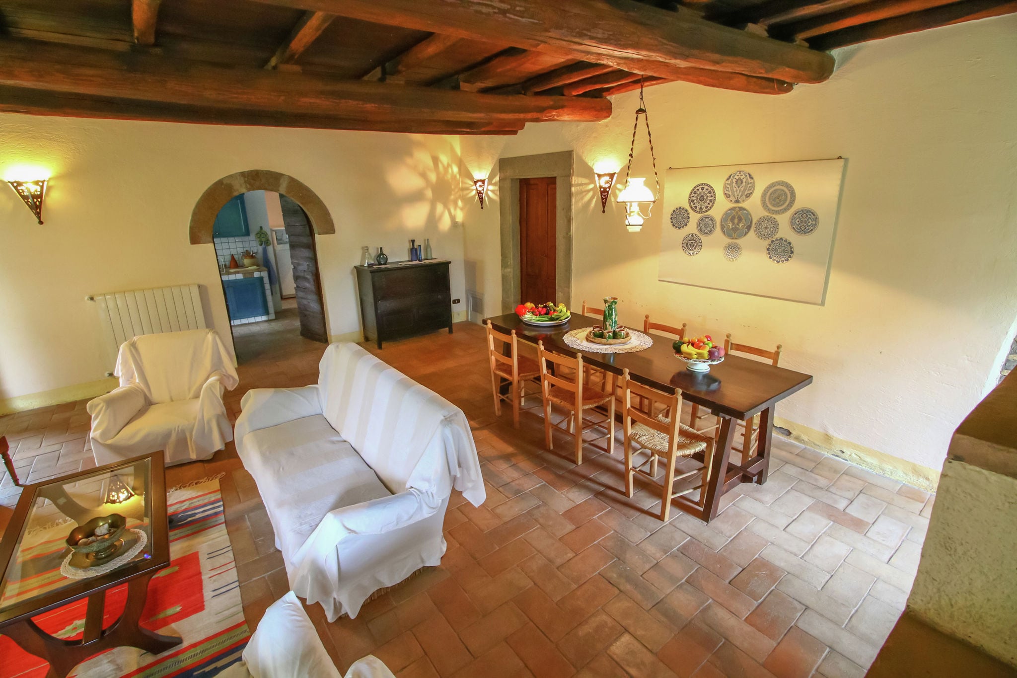 Holiday home with private garden at only 6km from Lake Bolsena