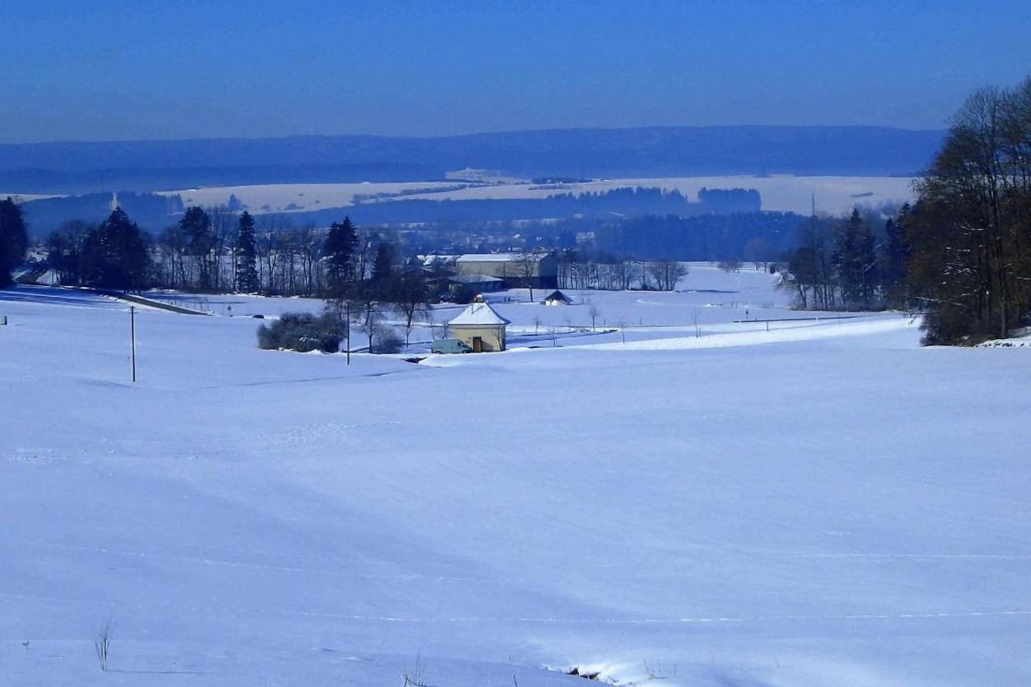 Schwarzwald-Gebied winter 20km