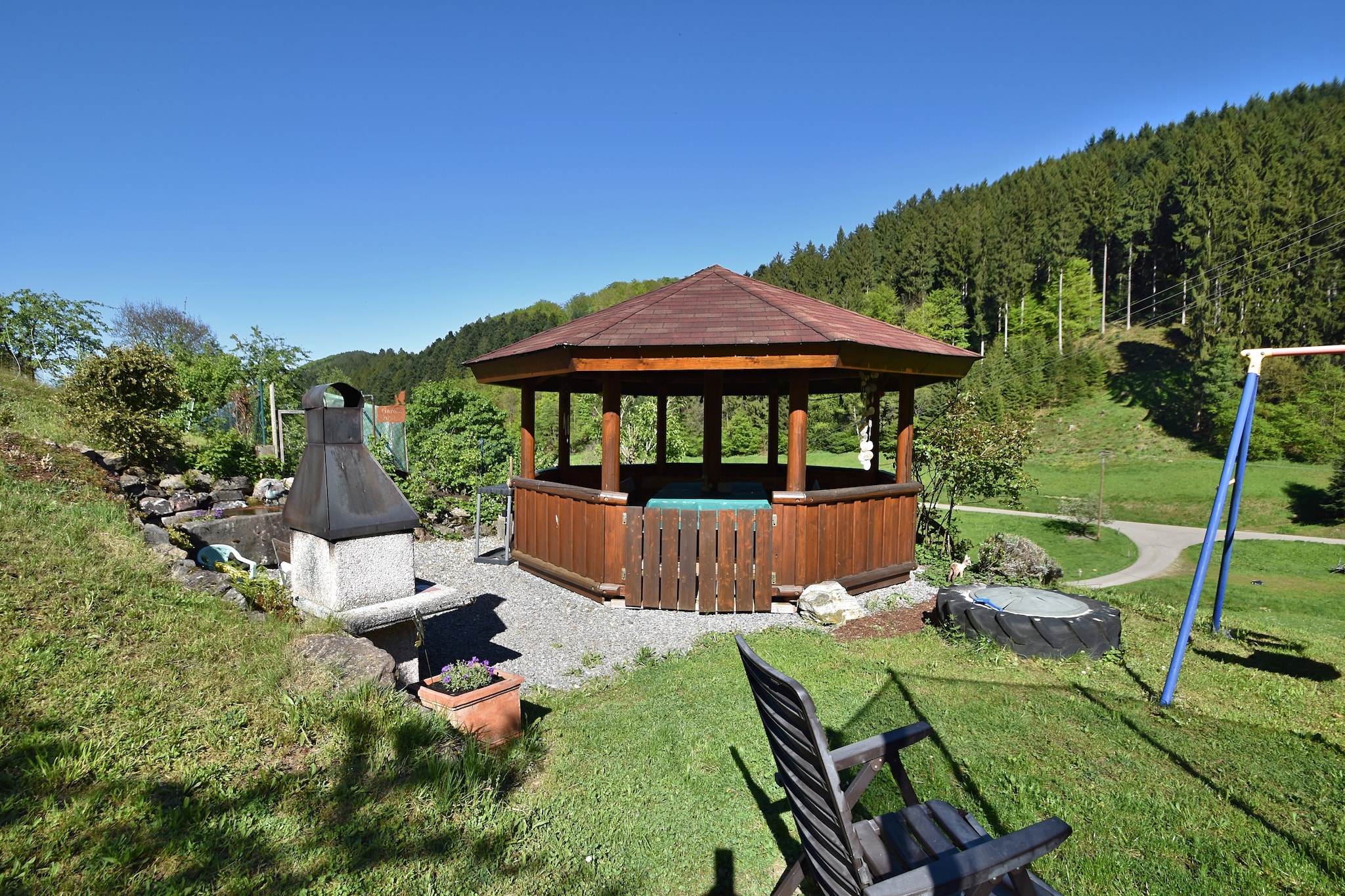 Salmensbach - Garten Sommer