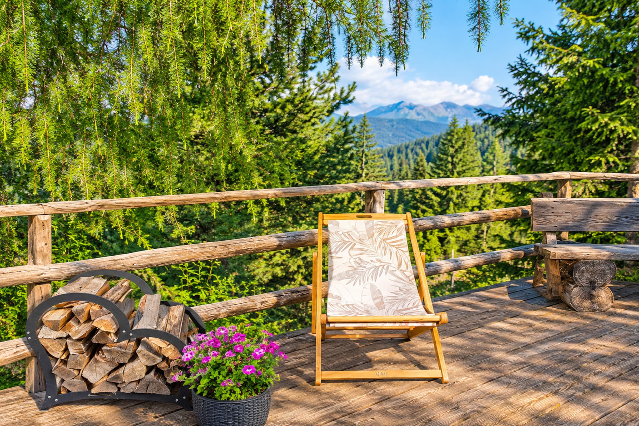 Chalet Bergliebe - Terrace balcony