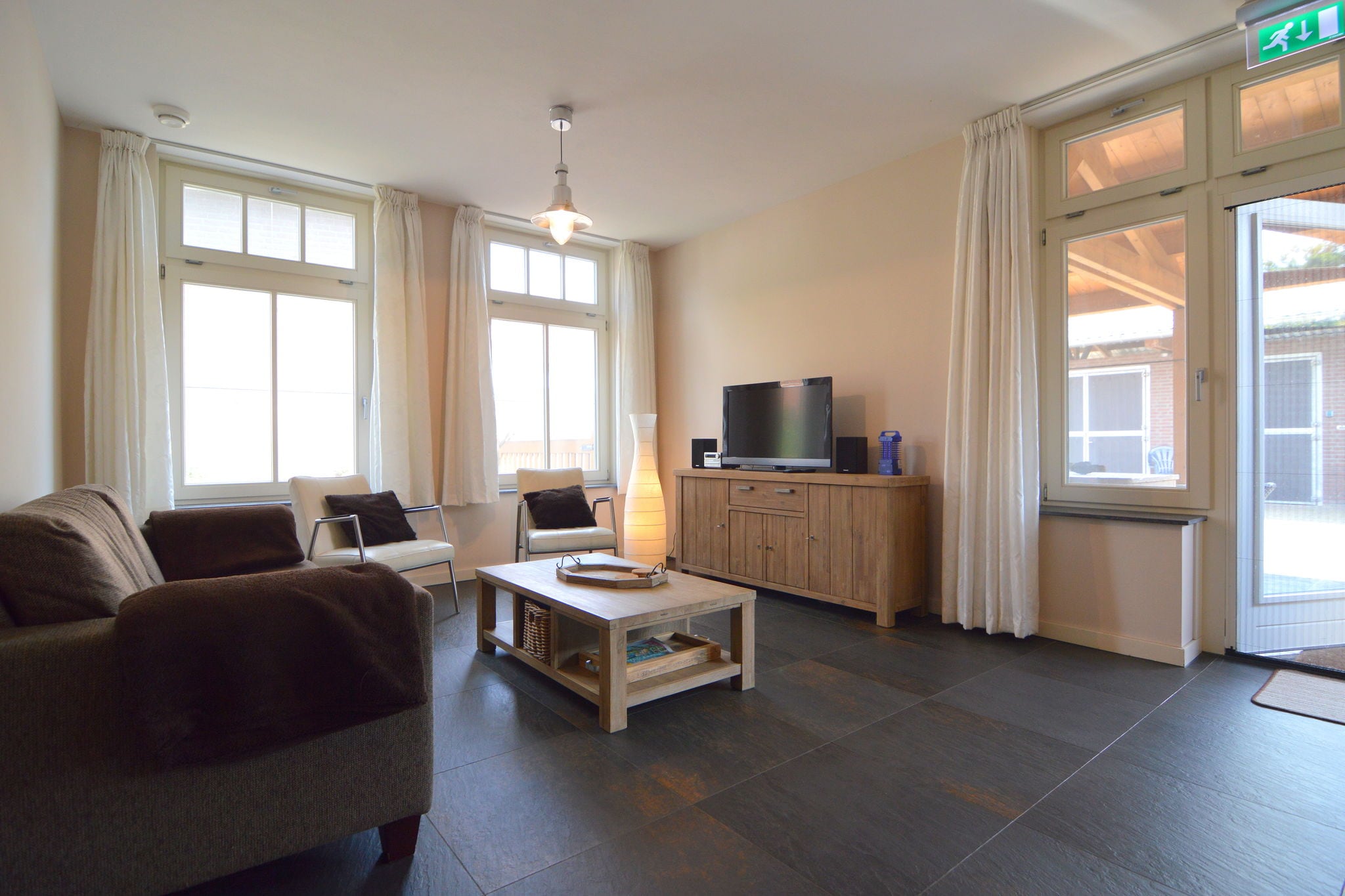 Luxury apartment in Posterholt with a terrace