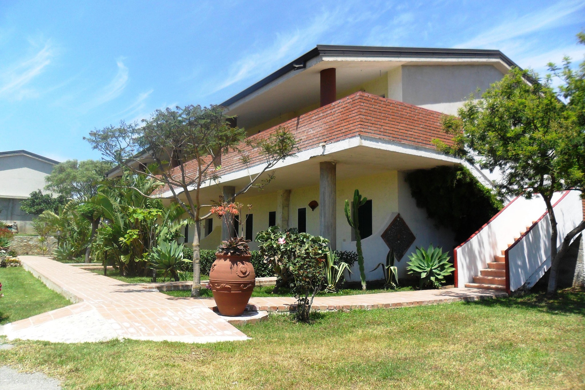 Tartufo Pizzo-Buitenkant zomer