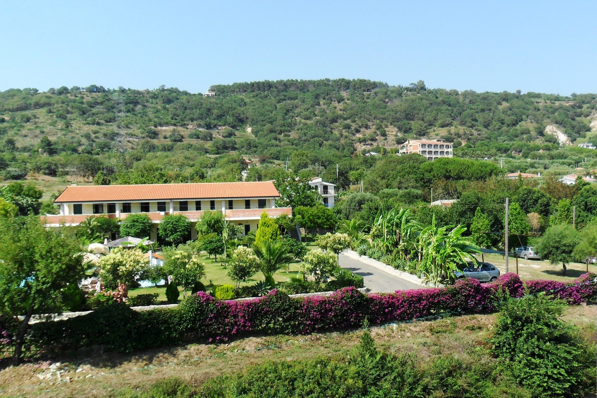 Tartufo Pizzo-Buitenkant zomer