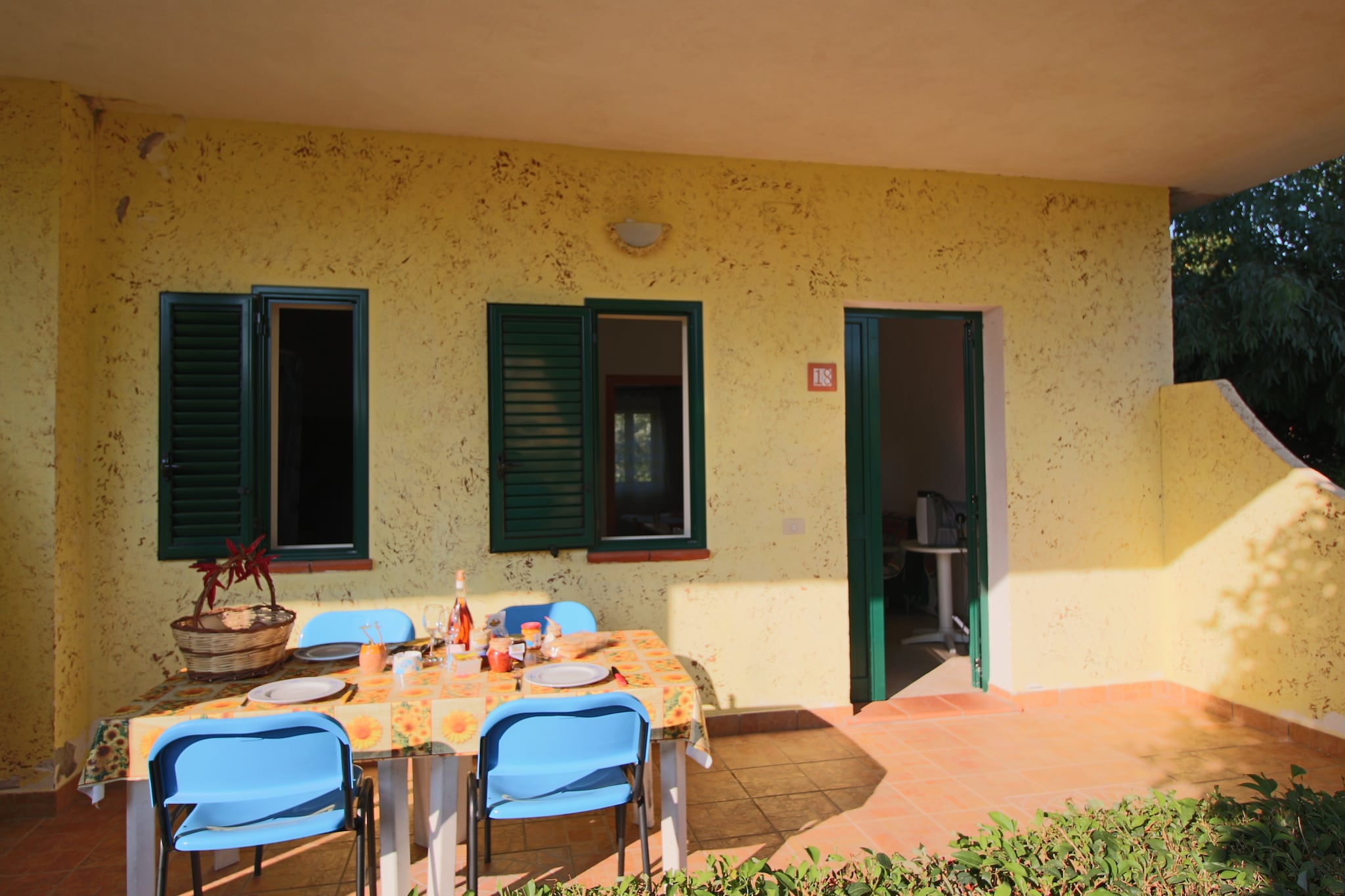 Tartufo Pizzo-Terrasbalkon