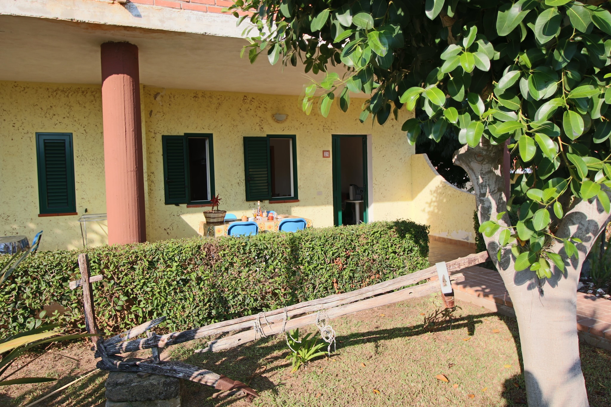 Tartufo Pizzo-Buitenkant zomer