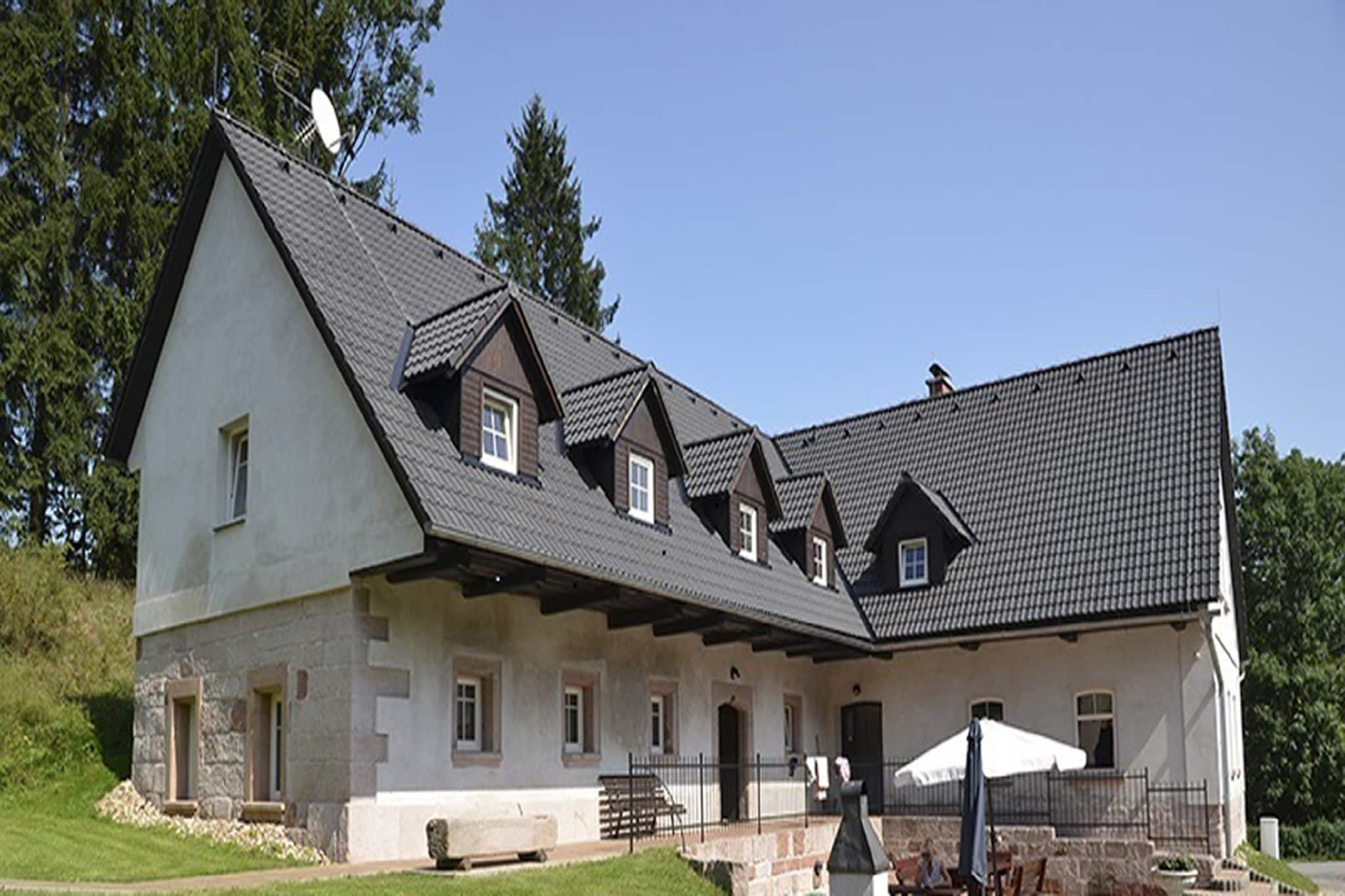 This lovely, comfortable farm was completely renovated by the Dutch owners a few years ago and turned into a wonderful holiday home with a private pool (8 x 4 m). For larger groups, you can rent the entire yard (CZ-50782-13), so that you have the pool and grounds all to yourself, but you can also just rent the house (CZ-50782-10), the large holiday home (CZ- 50782-11) or rent one of the smaller holiday apartments (CZ-50782-12) with your family. In this case, the garden and pool are shared.

In winters, you can reach the slopes of Vrchlabi in just 20 minutes, and the larger ski areas of Spindleruv Mlyn and Harrachov are also within easy reach.

You can also insert a barbecue during the evenings and enjoy delicious grilled food amid the mirth and laughter of your loved ones.  

e gourmet meals with fresh local ingredients in your own kitchen and take advantage of having your own swimming pool to do as many cannonballs as you want! In other words, you can enjoy complete privacy in your home away from home.