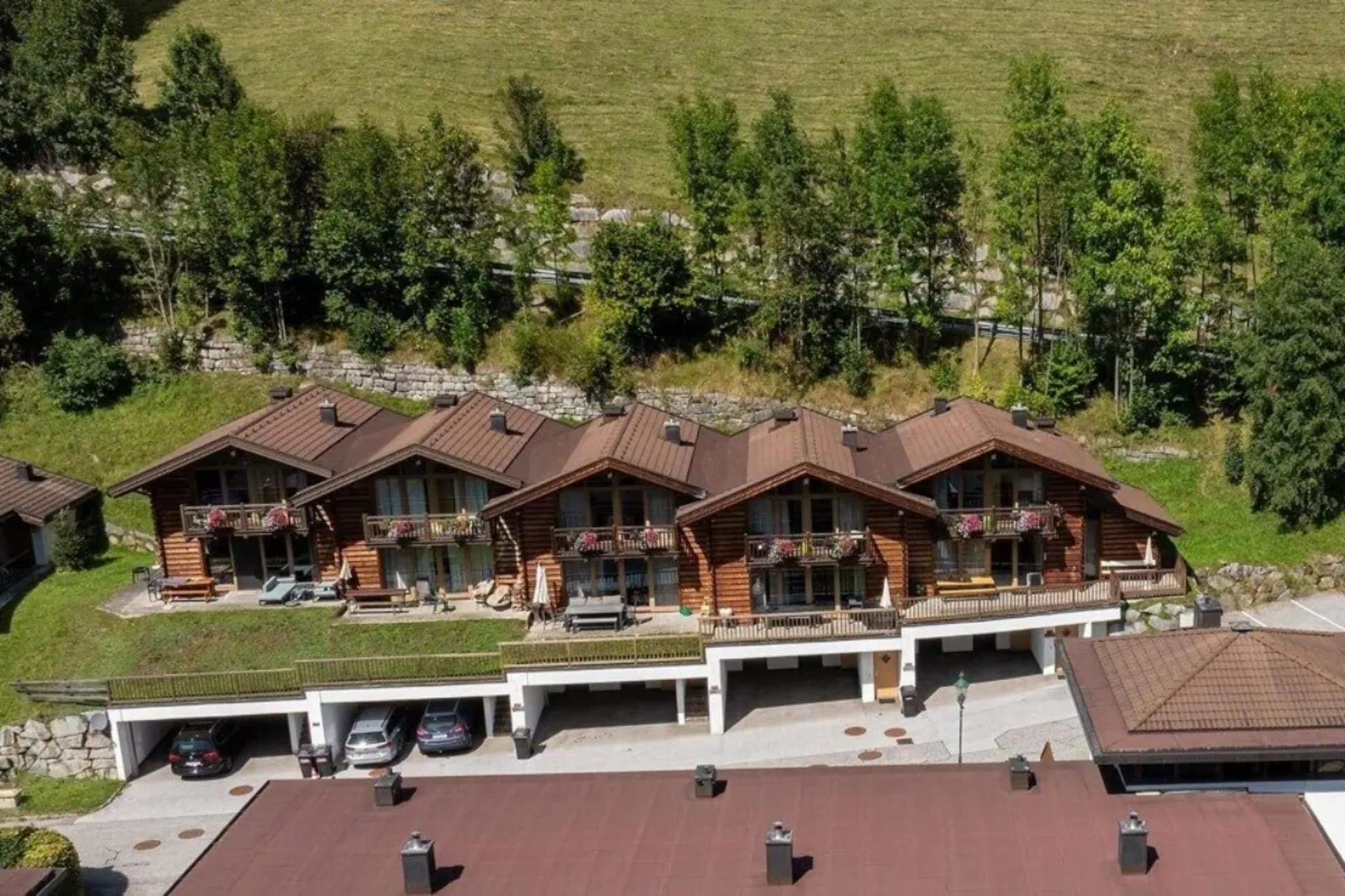 Schöneben Chalet Silberdistel - Buitenkant zomer